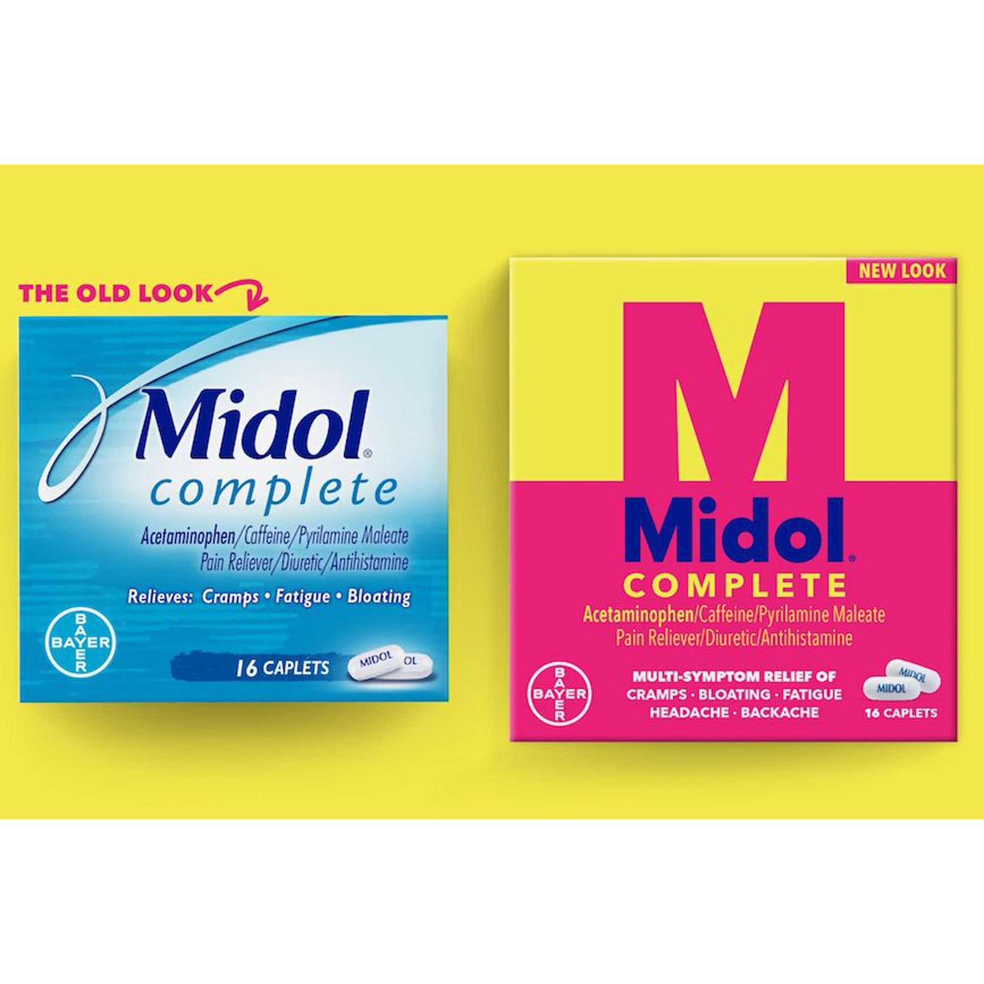 Midol® Complete Acetaminophen / Caffeine / Pyrilamine Maleate Cramp Relief (1 Unit)