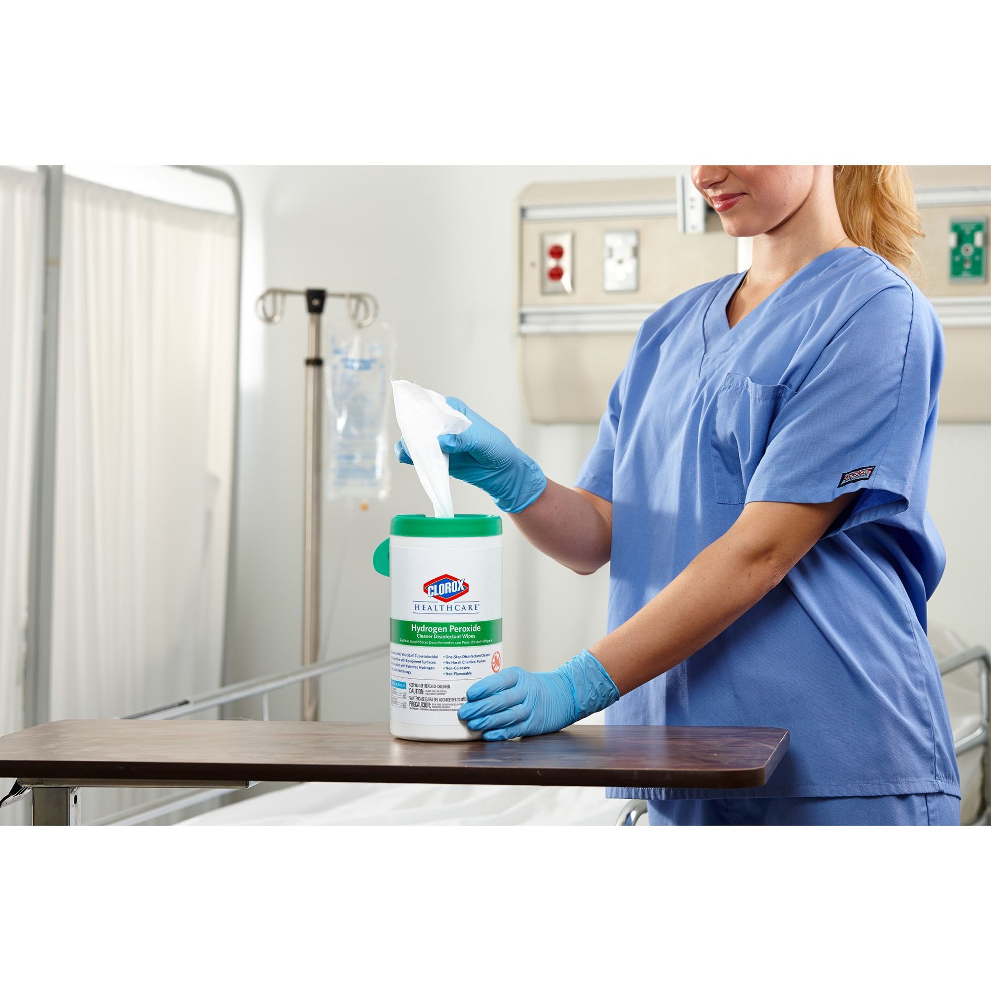 Clorox Healthcare® Hydrogen Peroxide Cleaner Disinfectant Wipes (1 Unit)