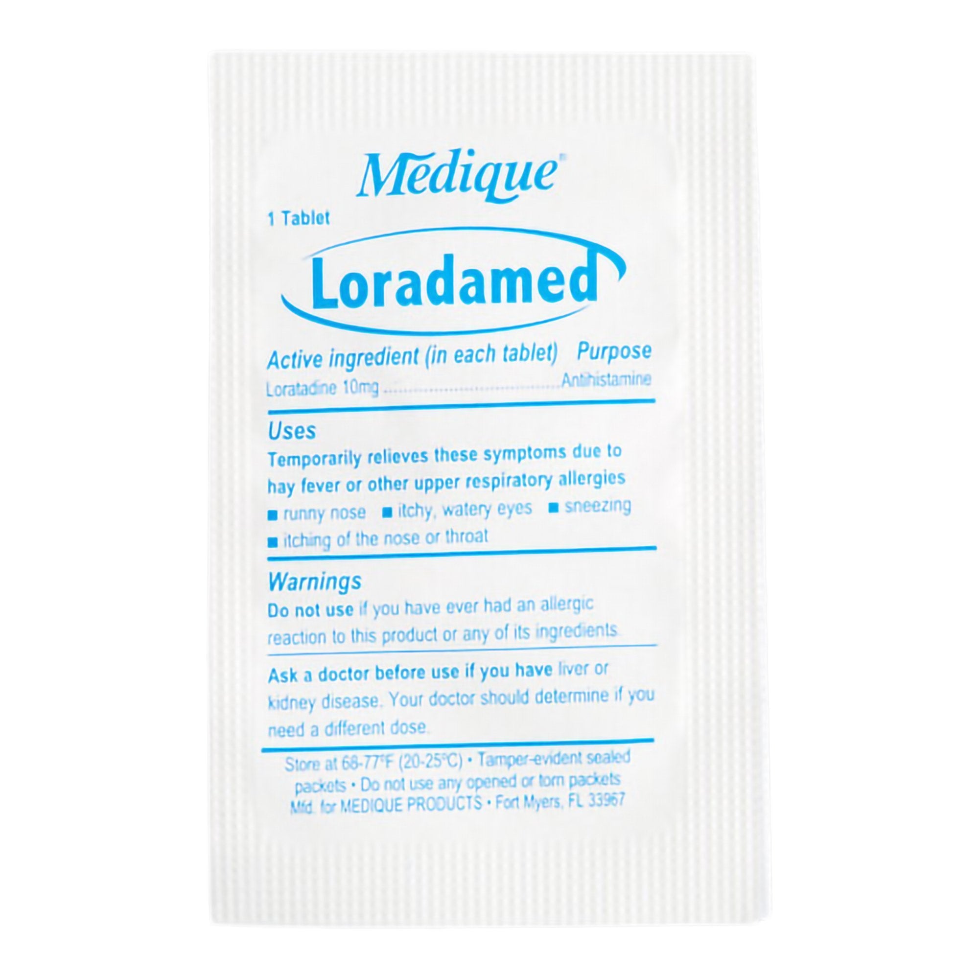 Loradamed Loratadine Allergy Relief (50 Units)