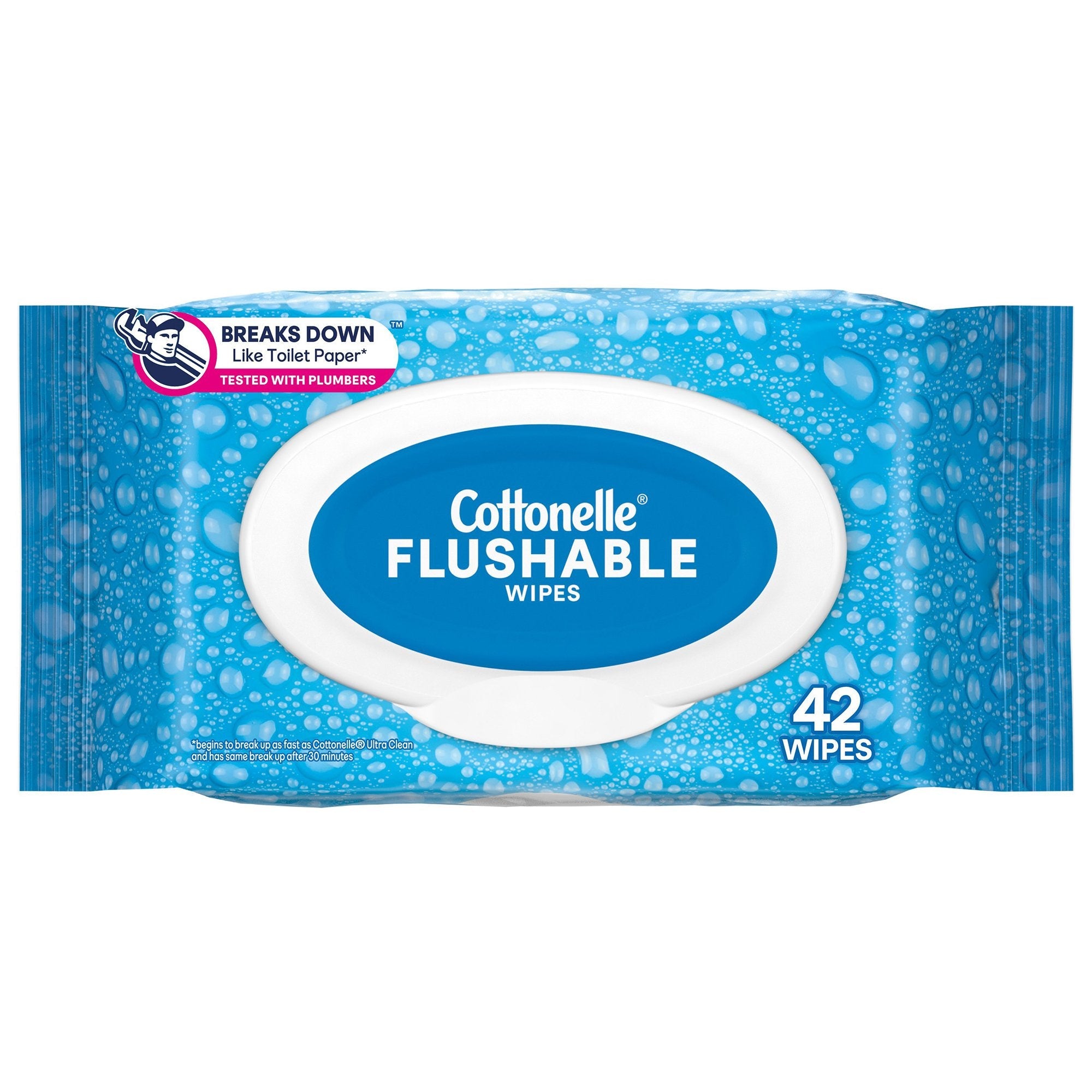 Cottonelle® FreshCare® Flushable Wipes (42 Units)