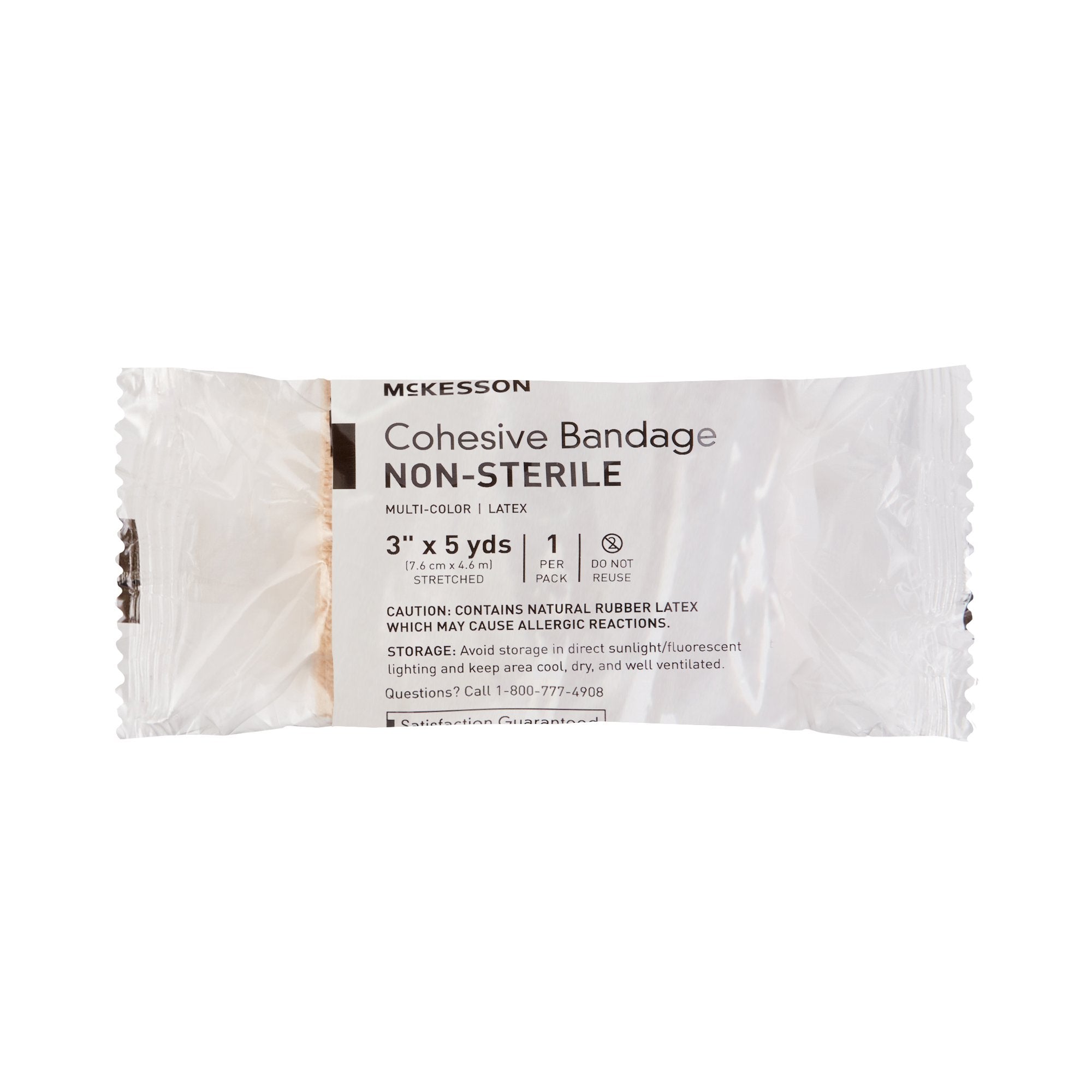 McKesson Self-adherent Closure Cohesive Bandage, 3 Inch x 5 Yard (1 Unit)