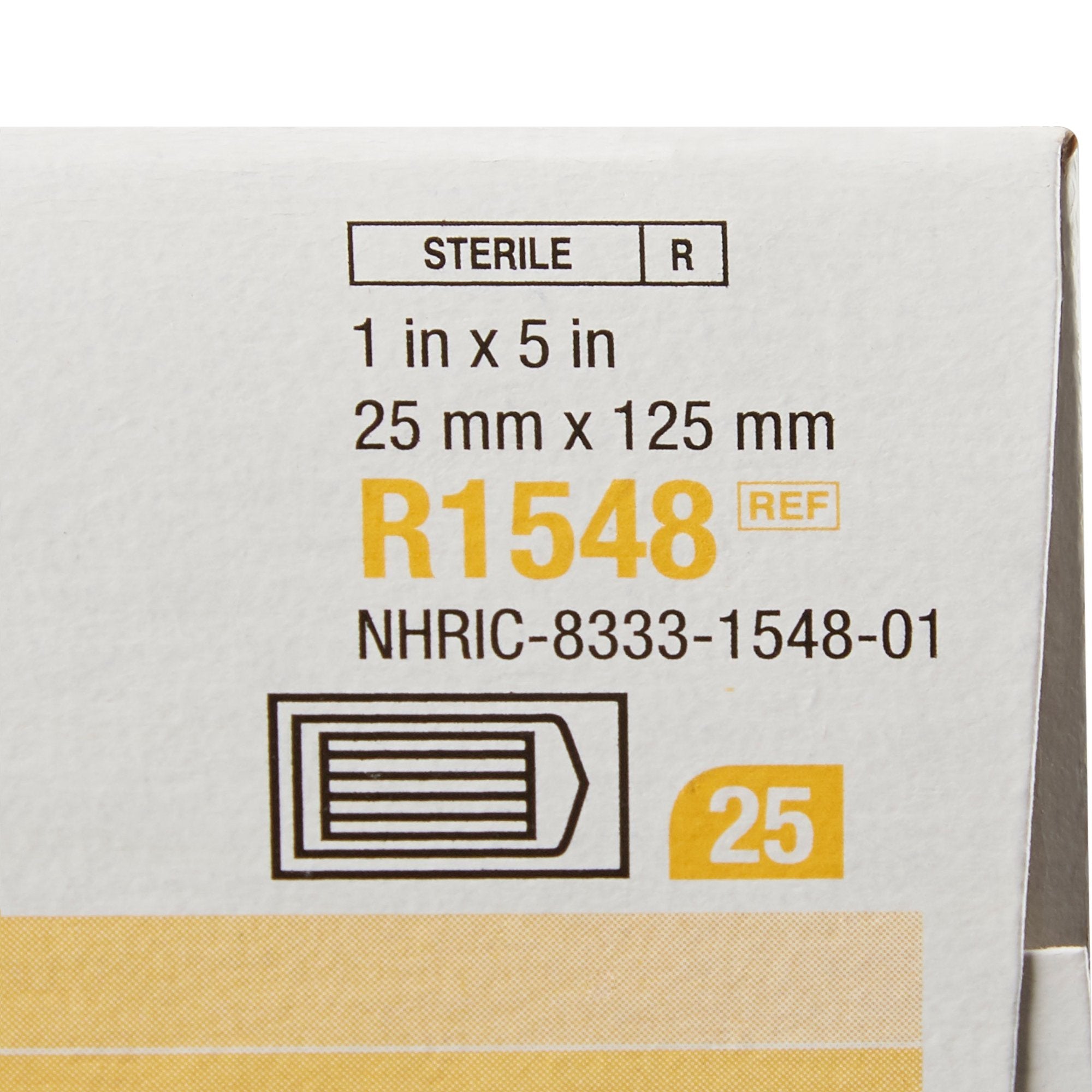 3M™ Steri-Strip™ Skin Closure Strip, 1 x 5 in. (100 Units)