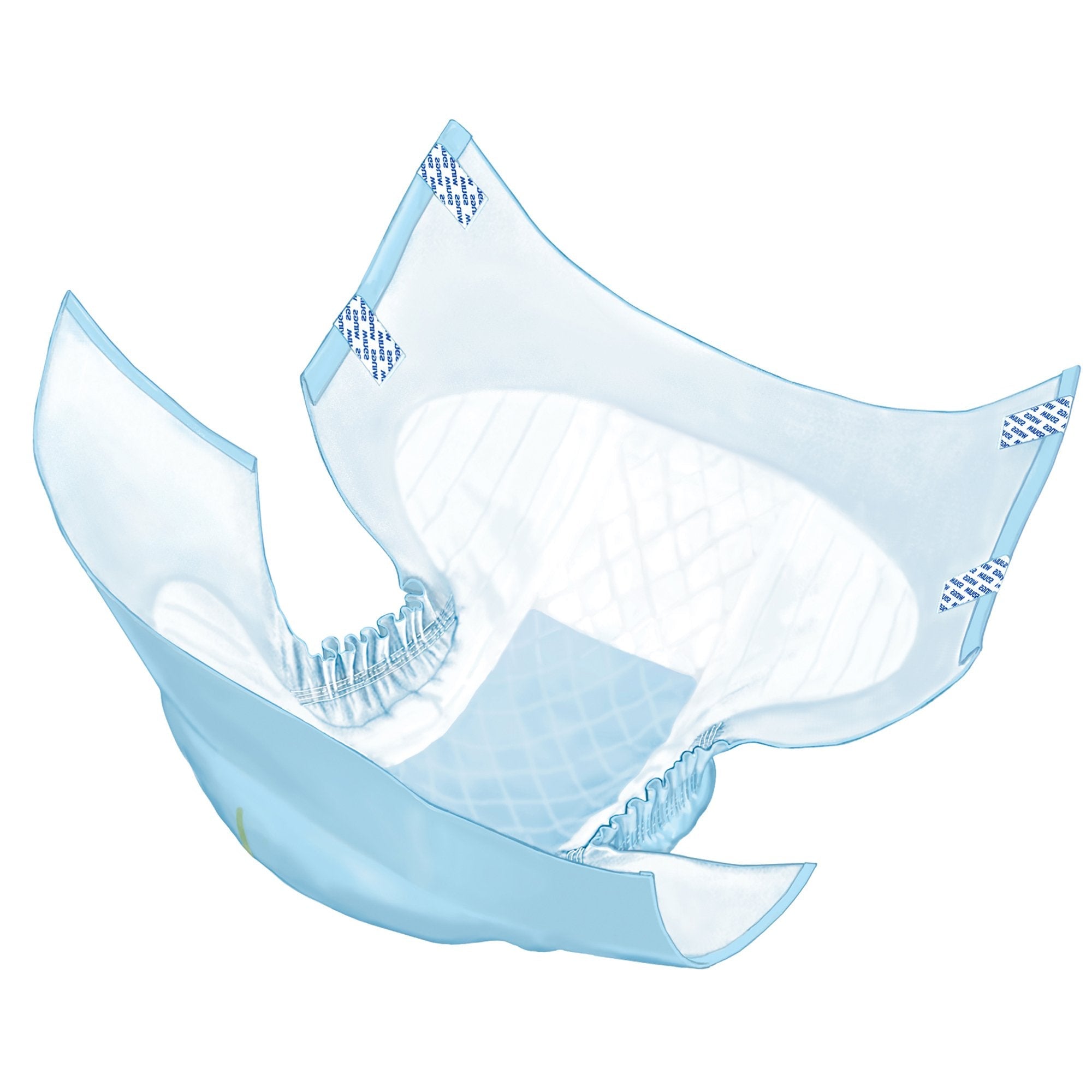 Wings™ Plus Heavy Absorbency Incontinence Brief, Small (96 Units)