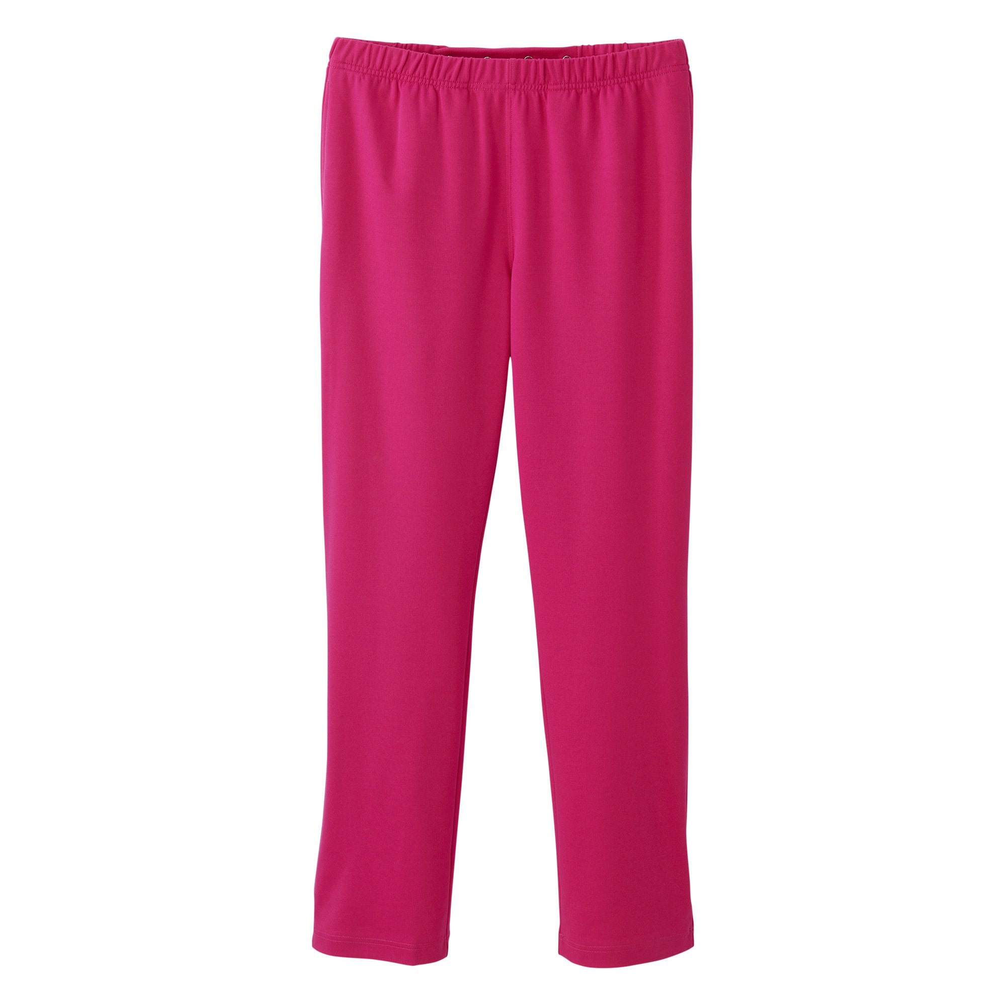 Silverts® Women's Open Back Soft Knit Pant, Extreme Pink, 3X-Large (1 Unit)