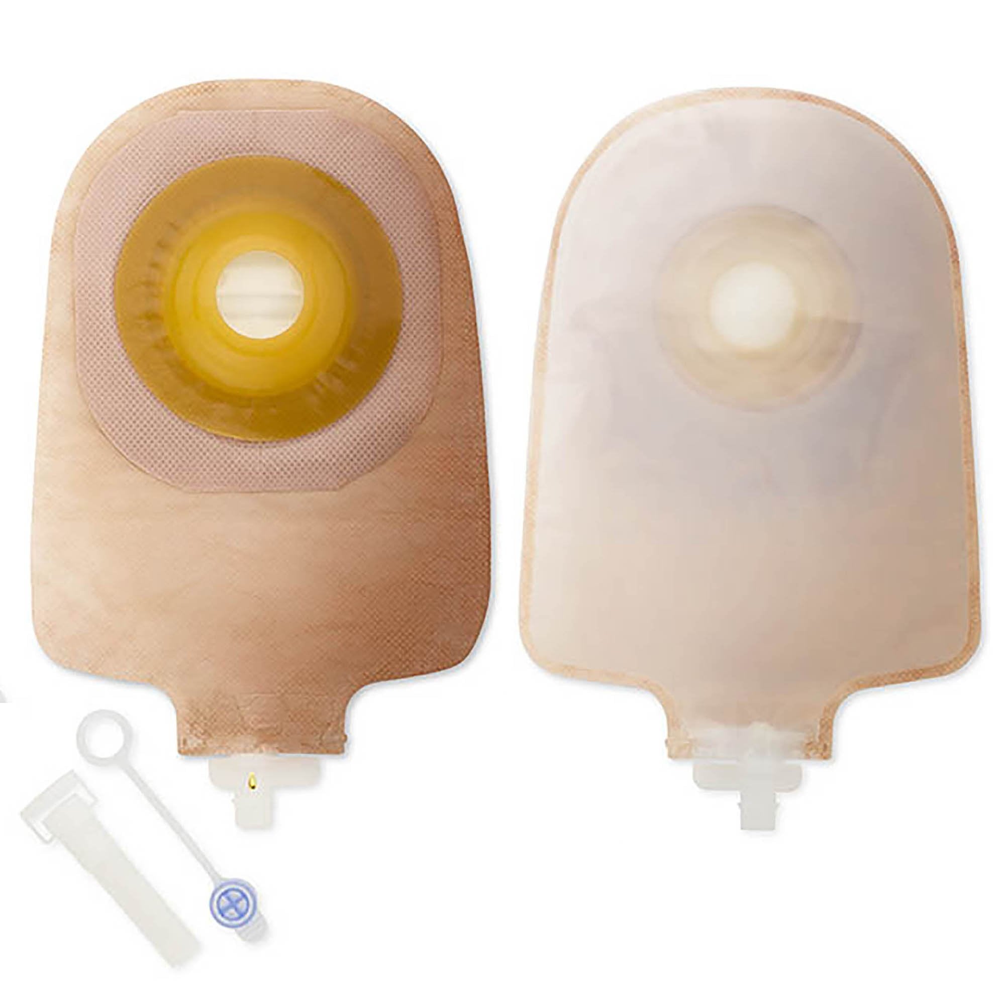 Premier™ One-Piece Drainable Transparent Urostomy Pouch, 9 Inch Length, 1 Inch Stoma (5 Units)