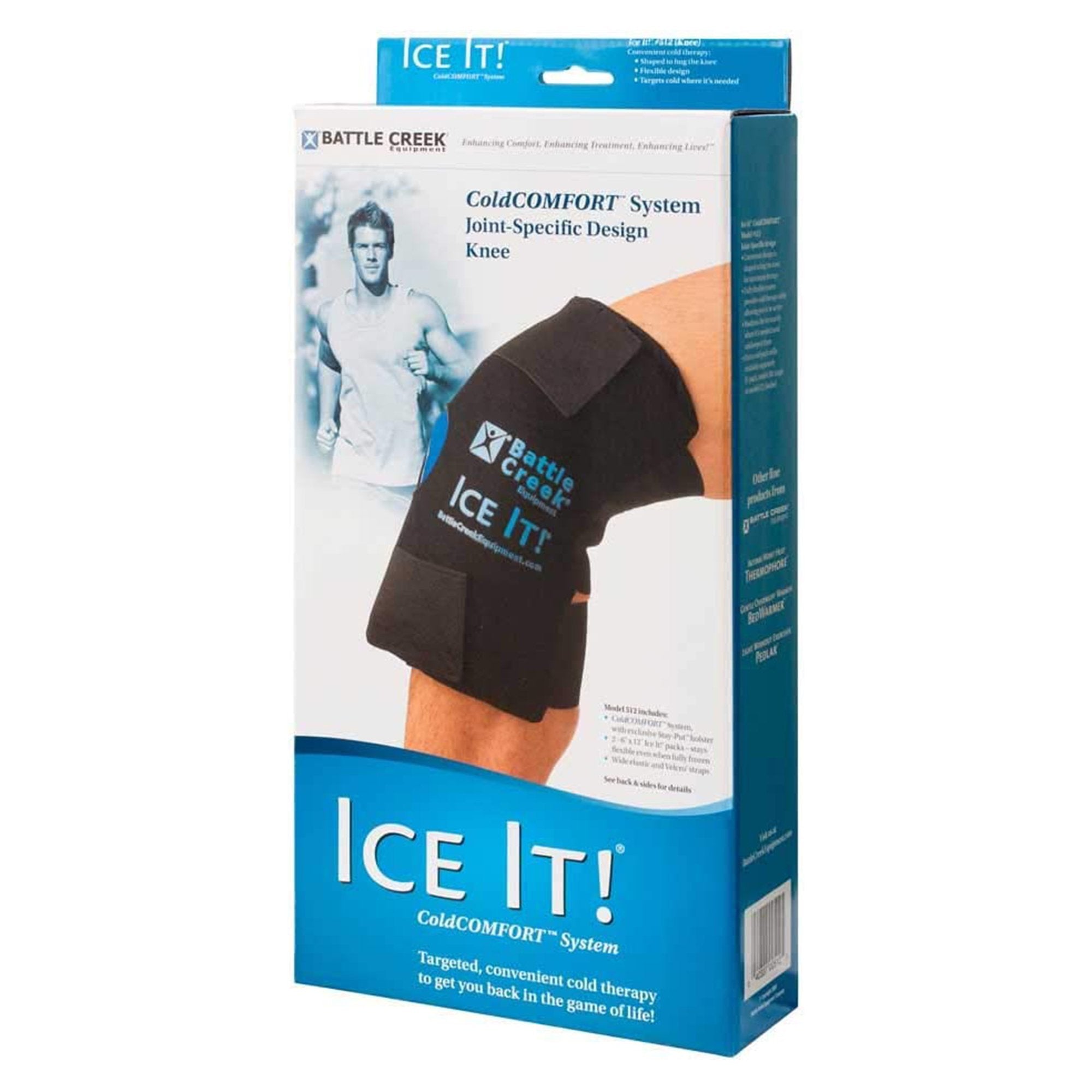 Ice It!® MaxComfort™ System Cold Pack with Wrap, 12 x 13 Inch (1 Unit)