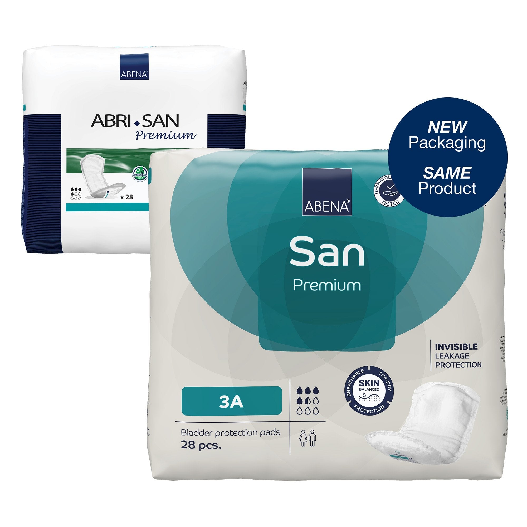 Abena® San Premium Bladder Protection Pads, Size 3A (196 Units)