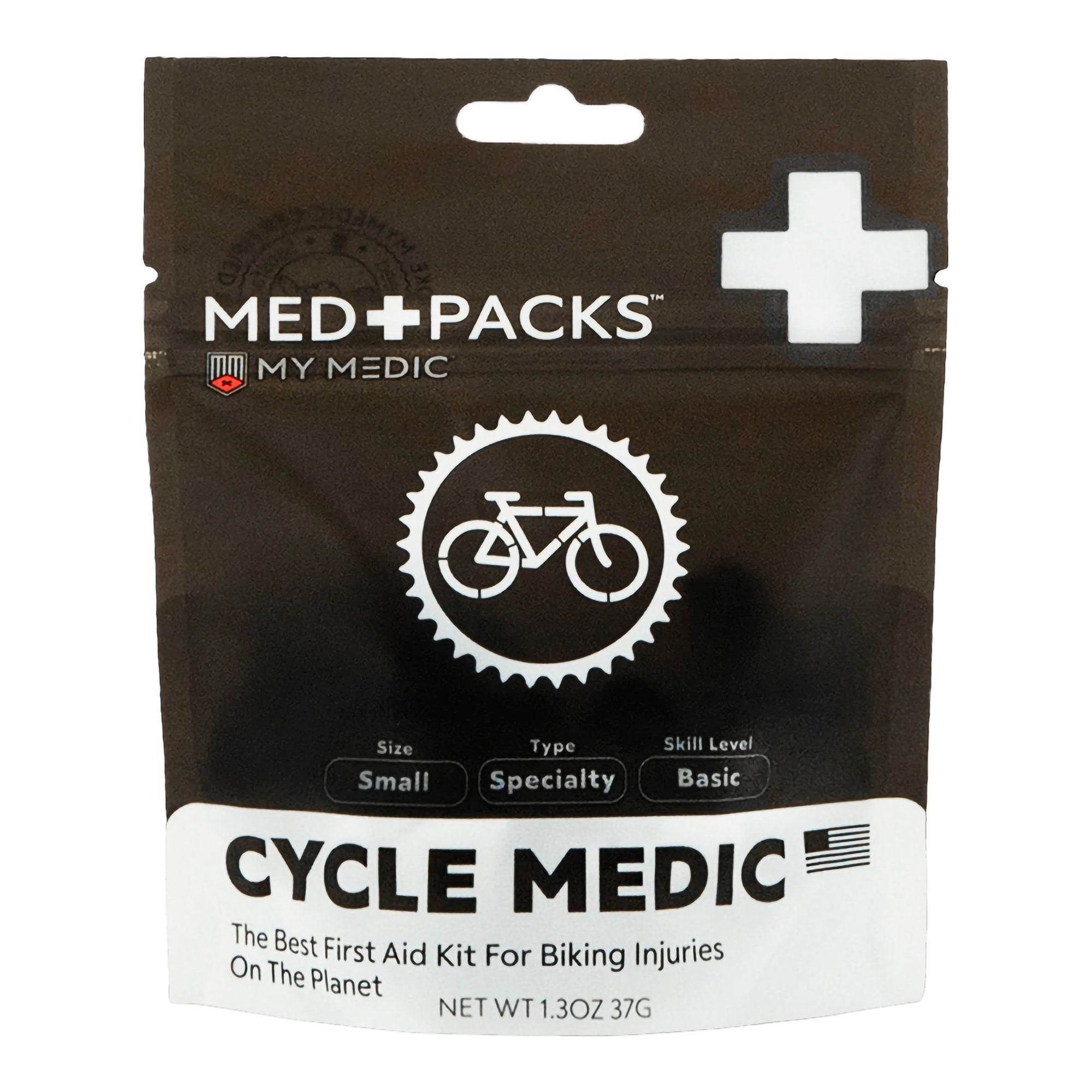 My Medic Med Packs First Aid Kit for Cyclists – Bike Injury Supplies in Portable Pouch (1 Unit)