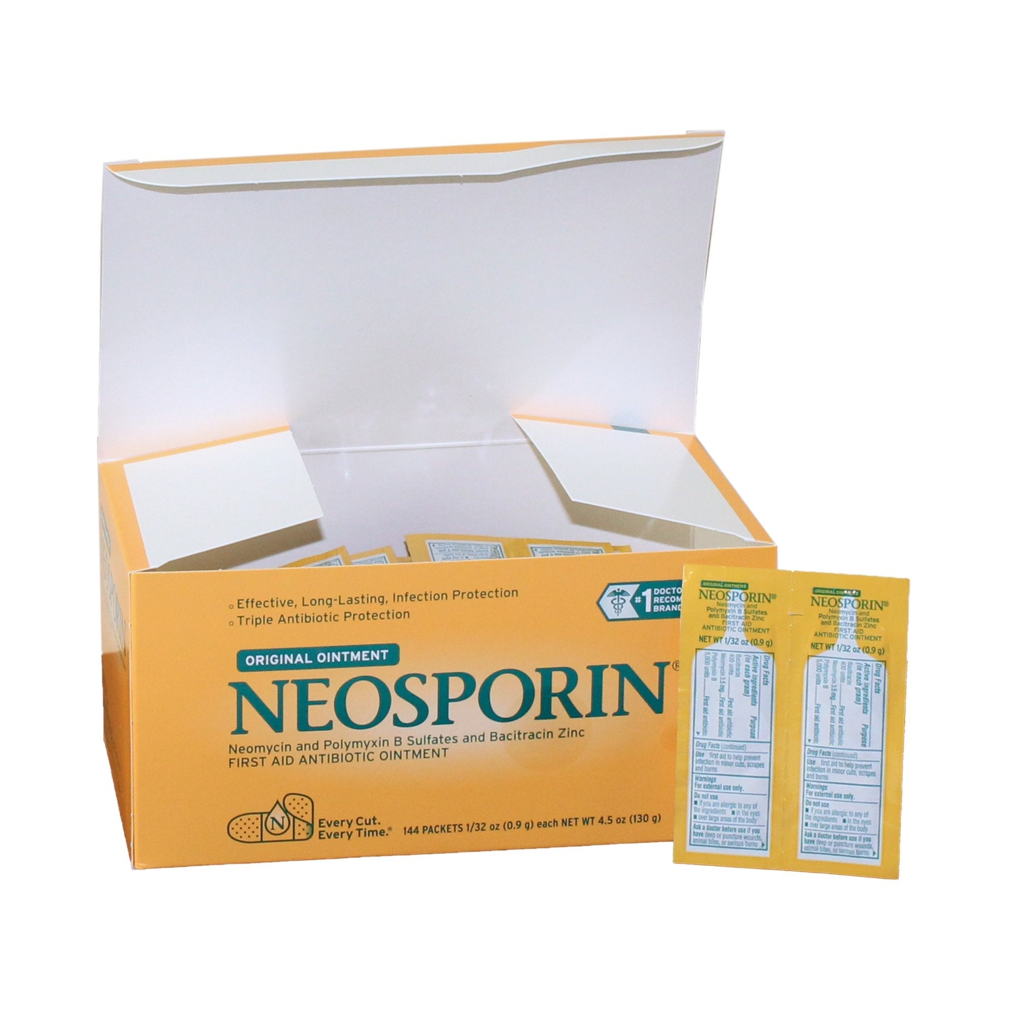 Neosporin® Bacitracin / Neomycin / Polymyxin B First Aid Antibiotic (144 Units)