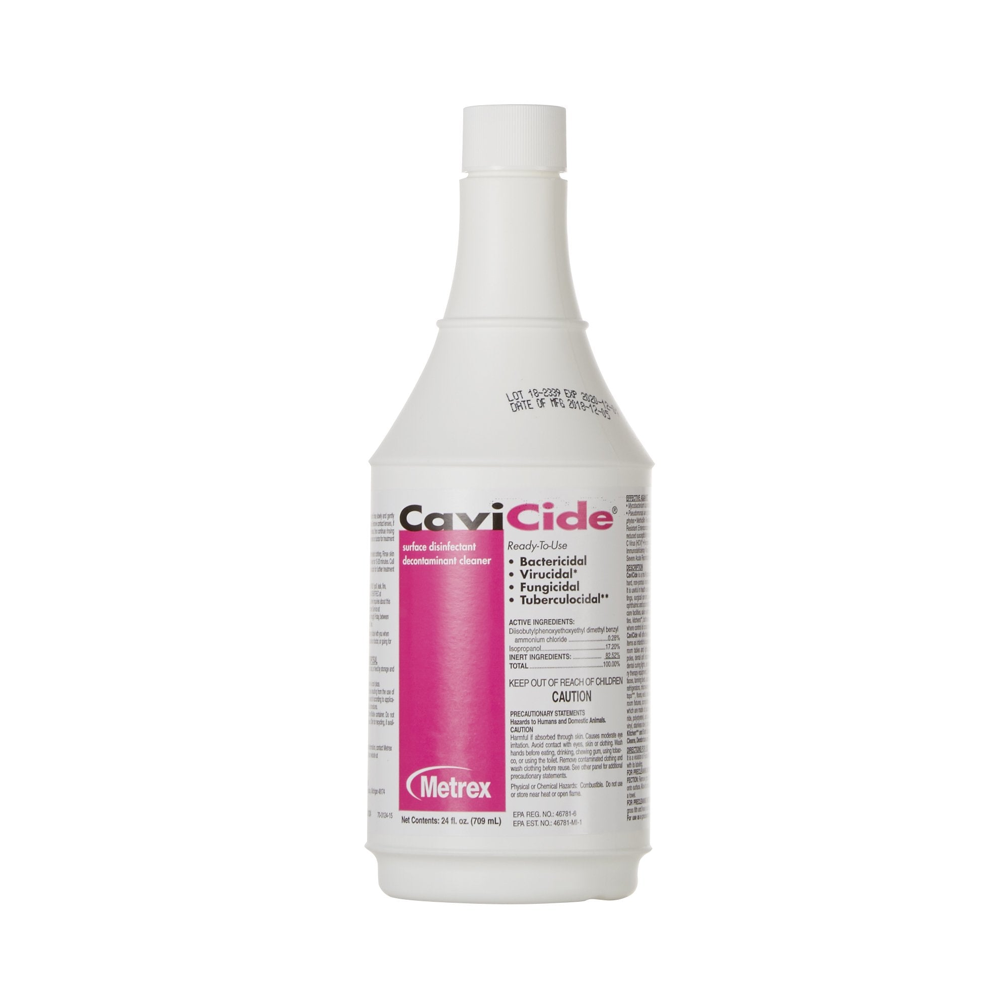 CaviCide™ Multi-Purpose Disinfectant Cleaner, 24oz Alcohol-Based Spray