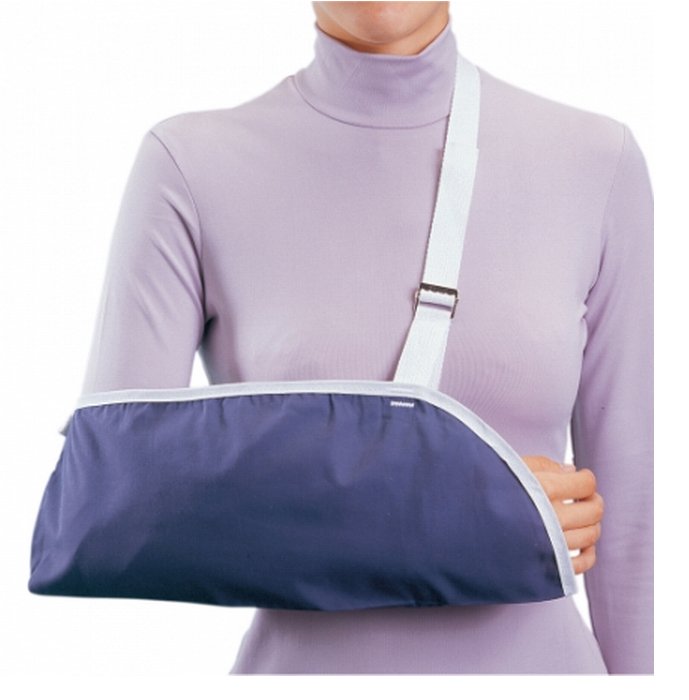 ProCare® Pediatric Blue Cotton / Polyester Arm Sling, Extra Small (6 Units)