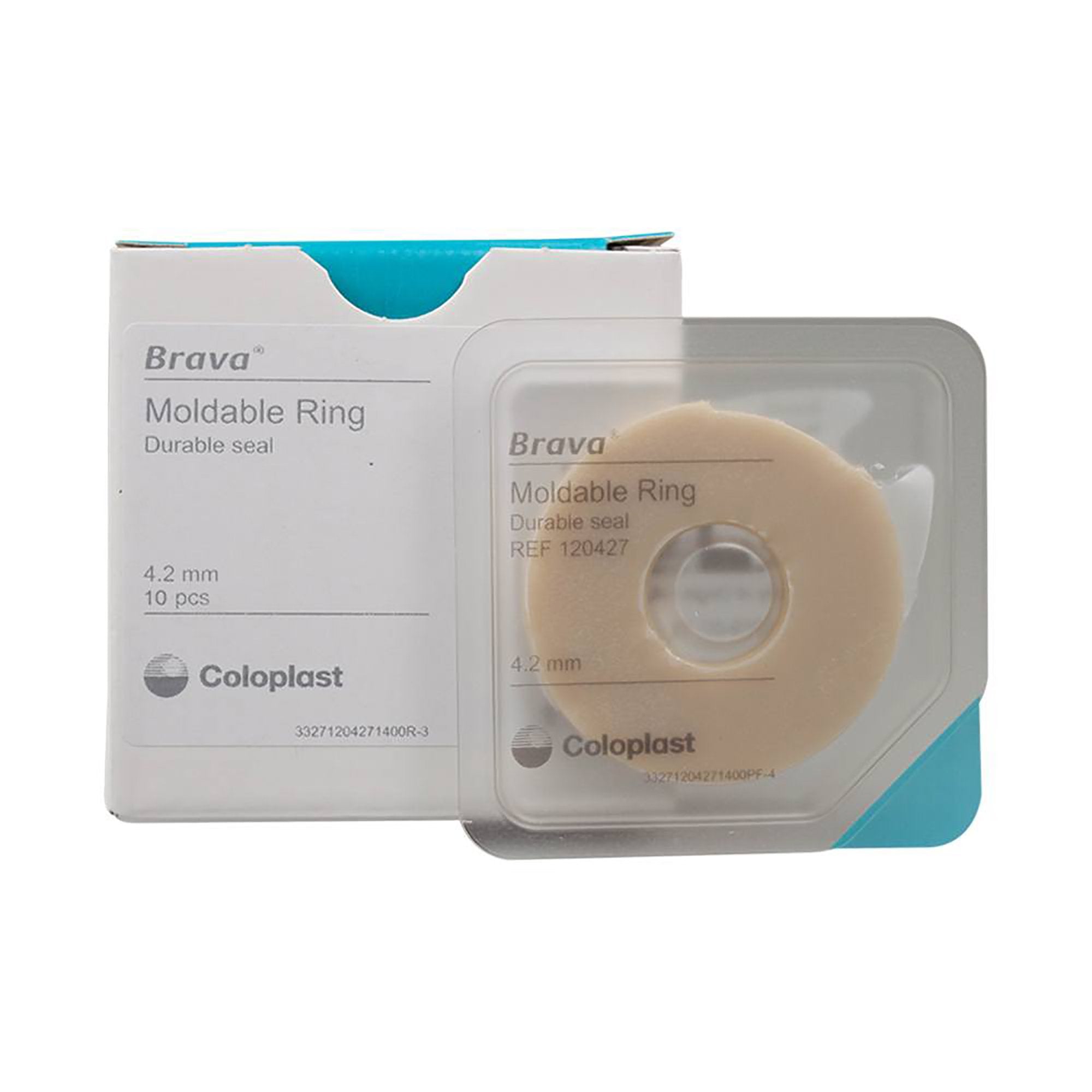 Coloplast Brava Ostomy Ring, Moldable, Durable, Alcohol-Free, 4.2 mm (10 Units)