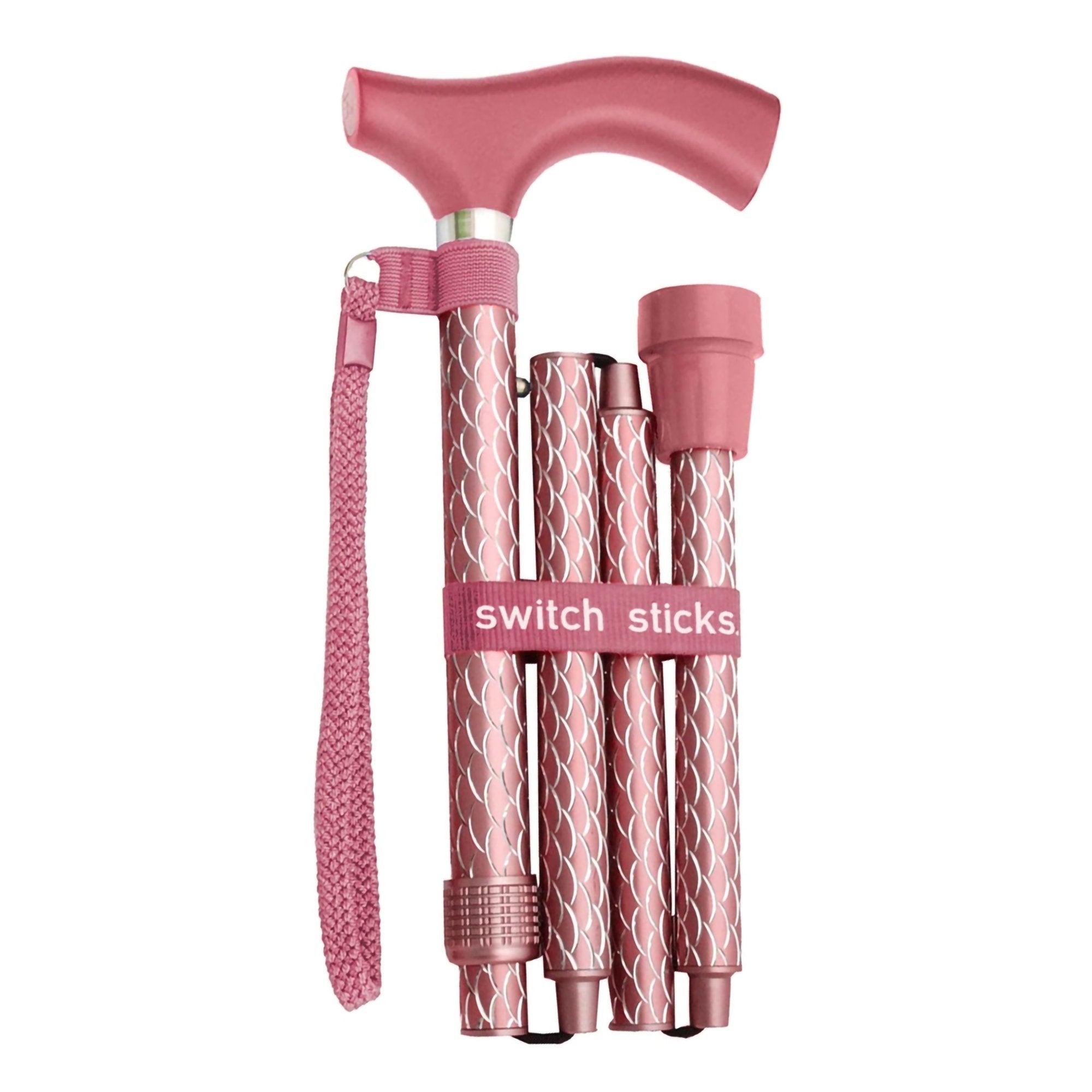 Switch Sticks® Folding Cane, Rose Gold (1 Unit)