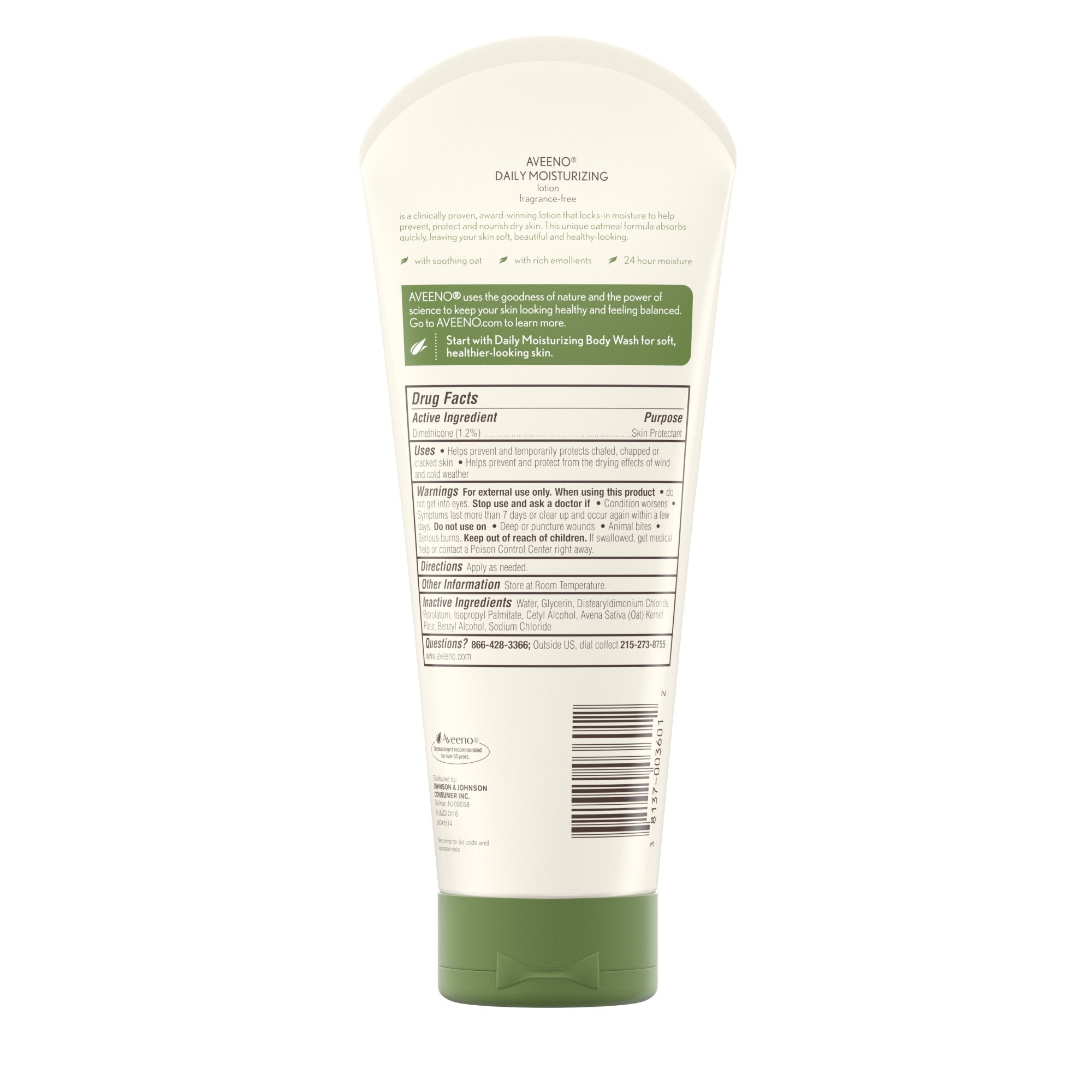 Aveeno® Daily Moisturizing Body Lotion, 8 oz. Tube (12 Units)