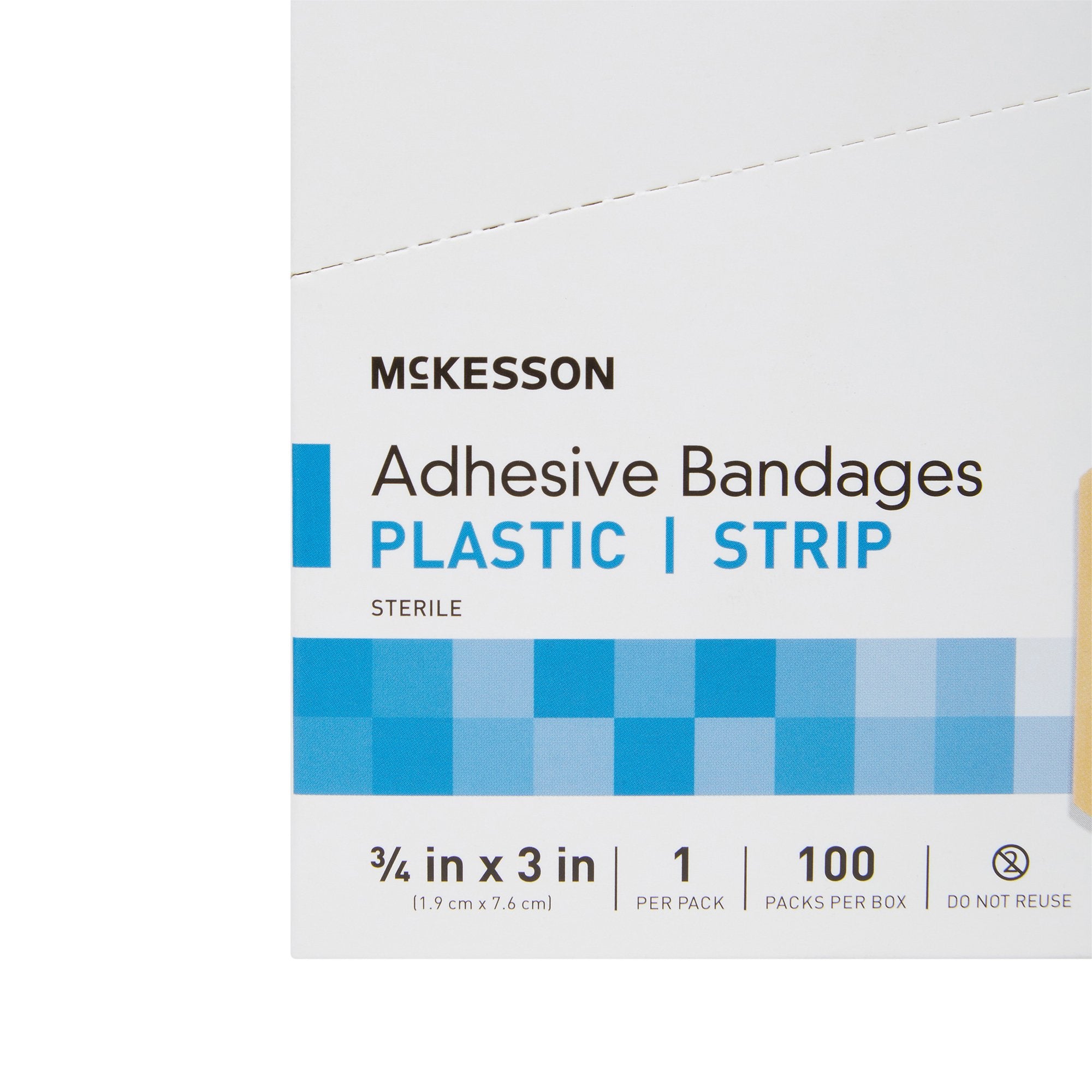 McKesson Adhesive Strip, 3/4 x 3 Inch (1 Unit)