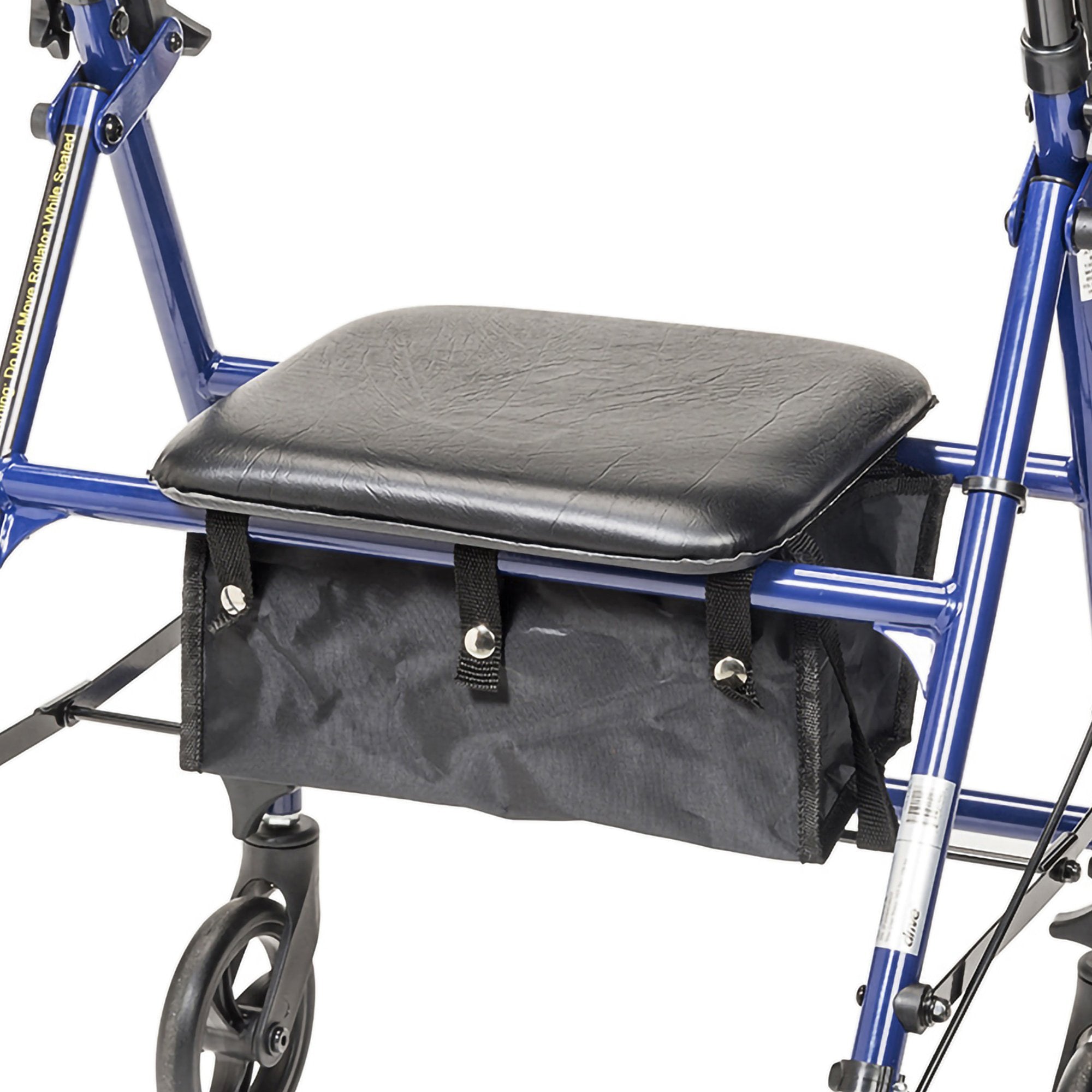 drive™ Steel Rollator with 6 Inch Wheels, Blue (1 Unit)