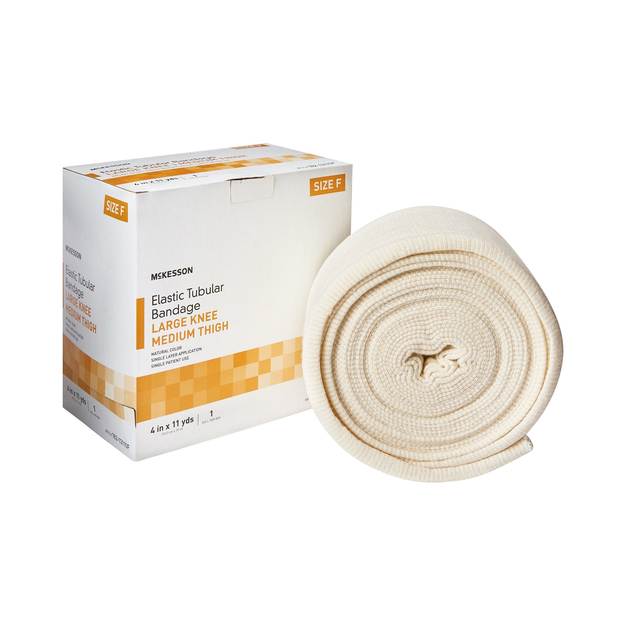 McKesson Elastic Tubular Support Bandage, 4 Inch x 11 Yard (1 Unit)