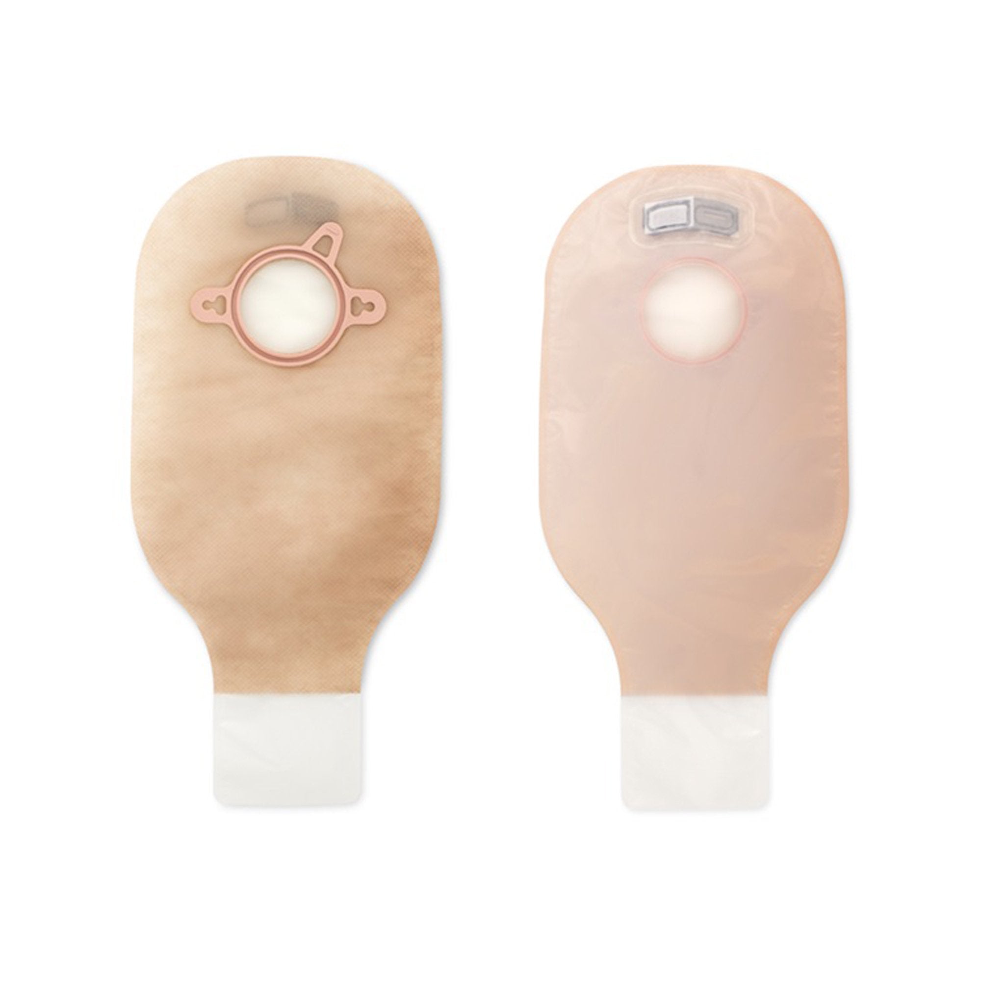 New Image™ Two-Piece Drainable Transparent Filtered Ostomy Pouch, 12 Inch Length, 2¼ Inch Flange (10 Units)