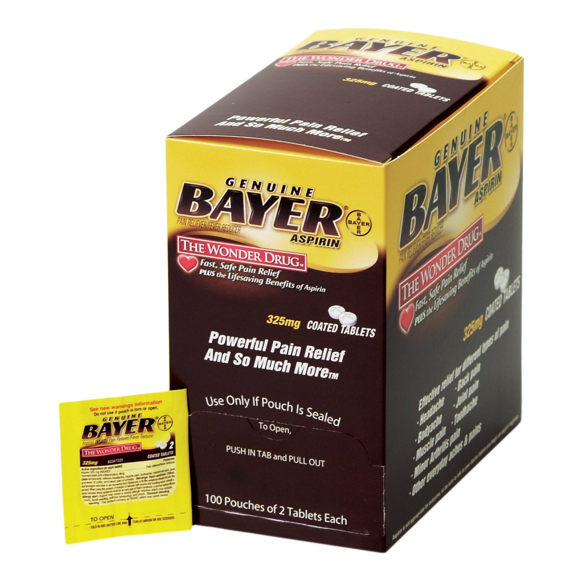 Bayer® Aspirin Pain Relief (2400 Units)