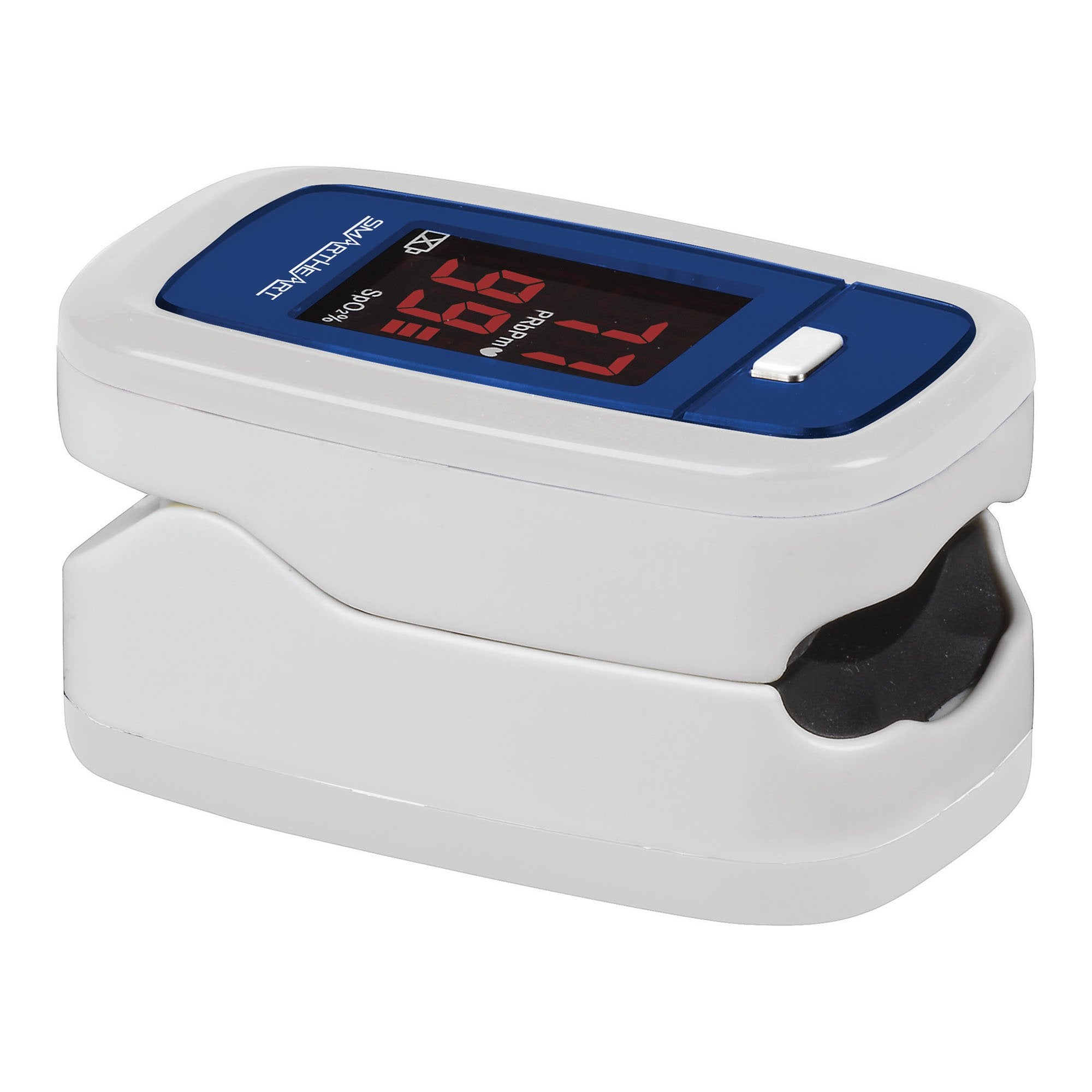 SmartHeart Fingertip Pulse Oximeter for Blood Oxygen Saturation, Economy (1 Unit)