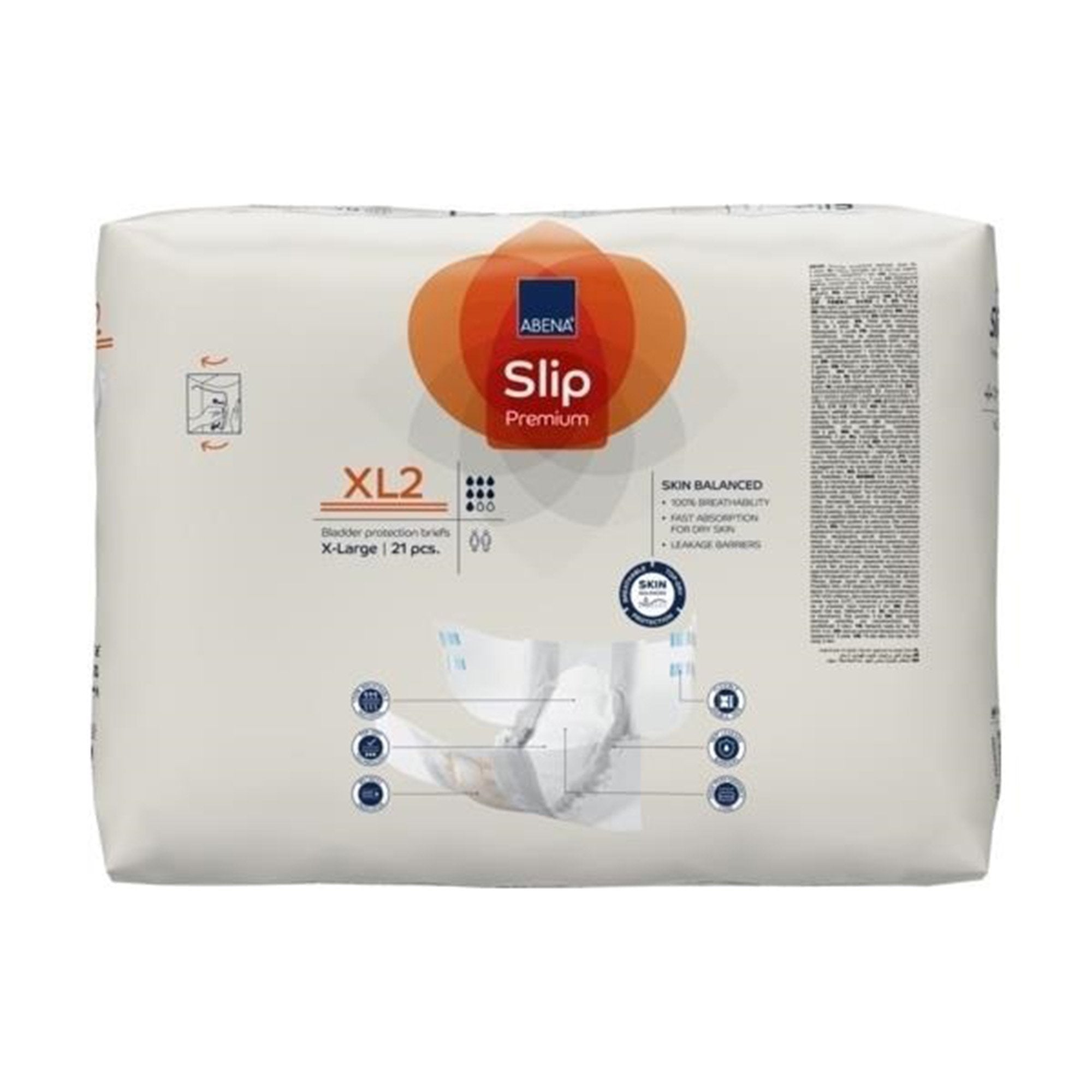 Abena® Slip Premium XL2 Incontinence Brief, X-Large (21 Units)