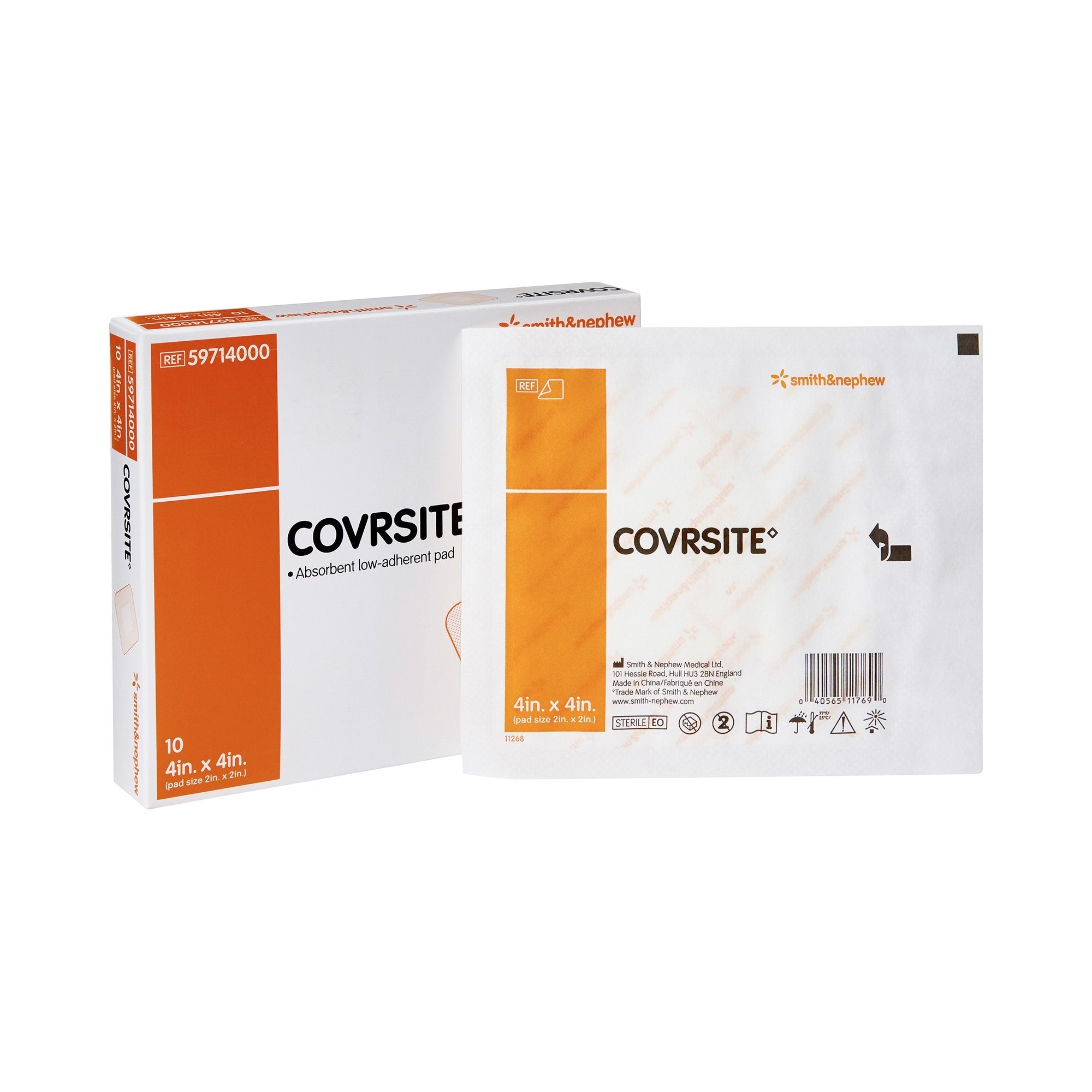 Covrsite Composite Dressing, 4 x 4 Inch (10 Units)