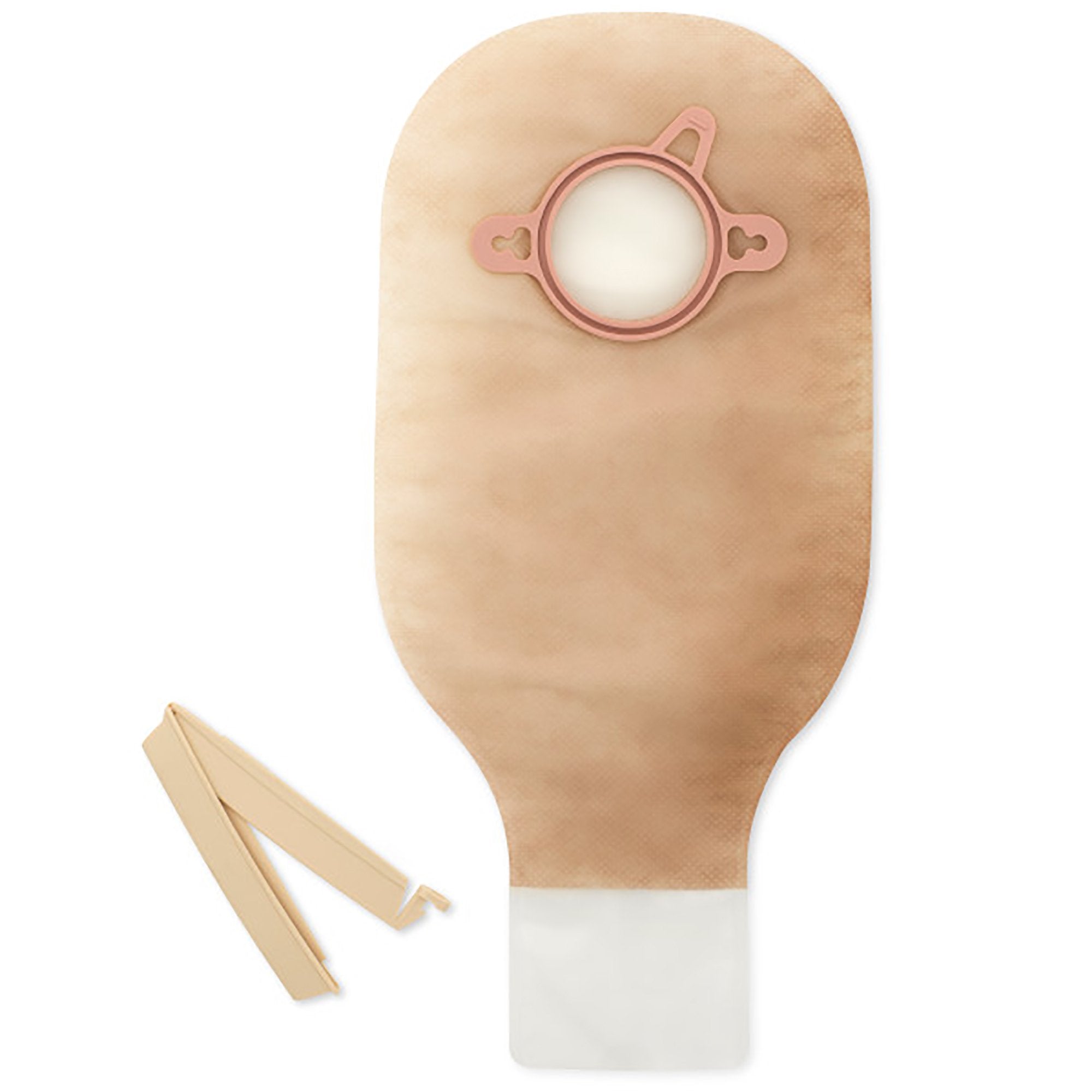 New Image™ Drainable Transparent Colostomy Pouch, 12 Inch Length, 2¼ Inch Flange (10 Units)