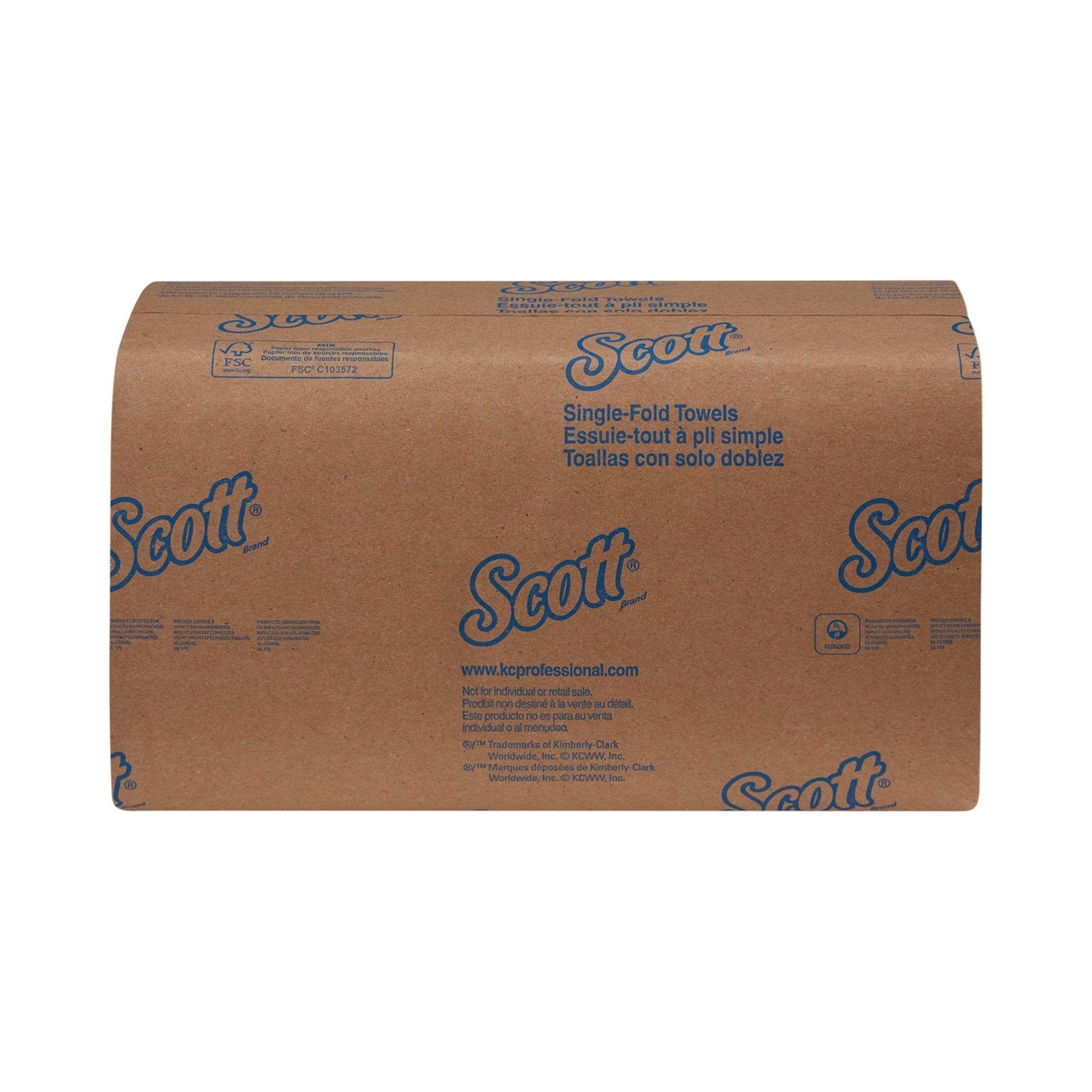 Scott Paper Towel, Single-Fold, 9.3" x 10.5" (16 Units)