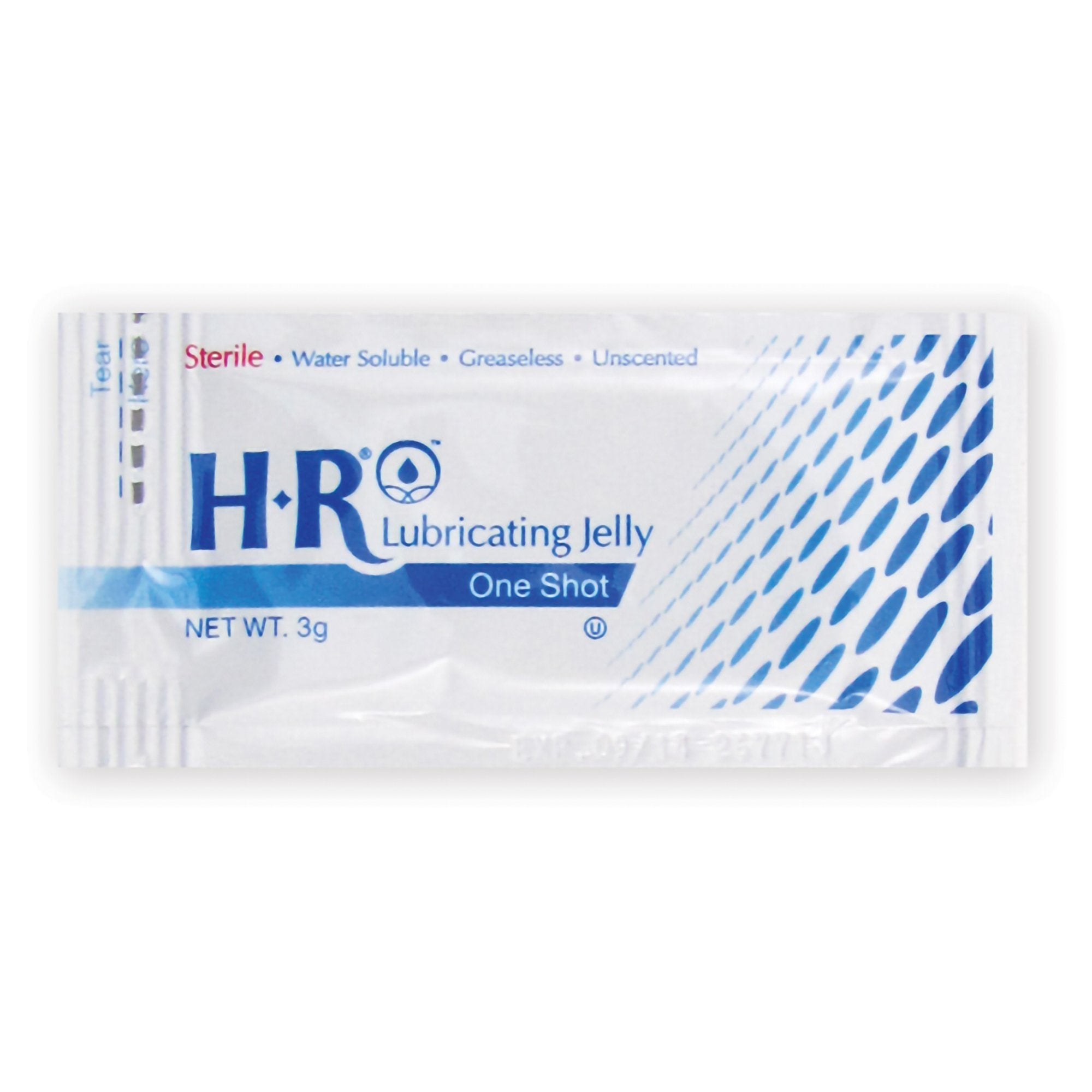 HR® One Shot® Lubricating Jelly (144 Units)