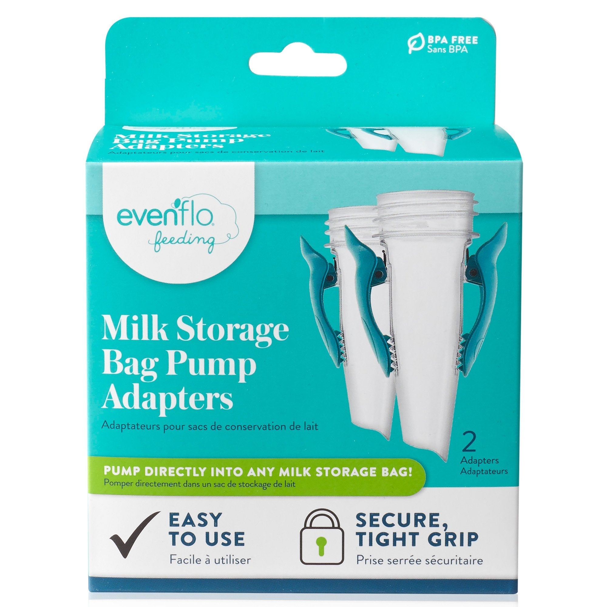 Evenflo® Advanced Breast Milk Storage Bag Adapters (1 Unit)