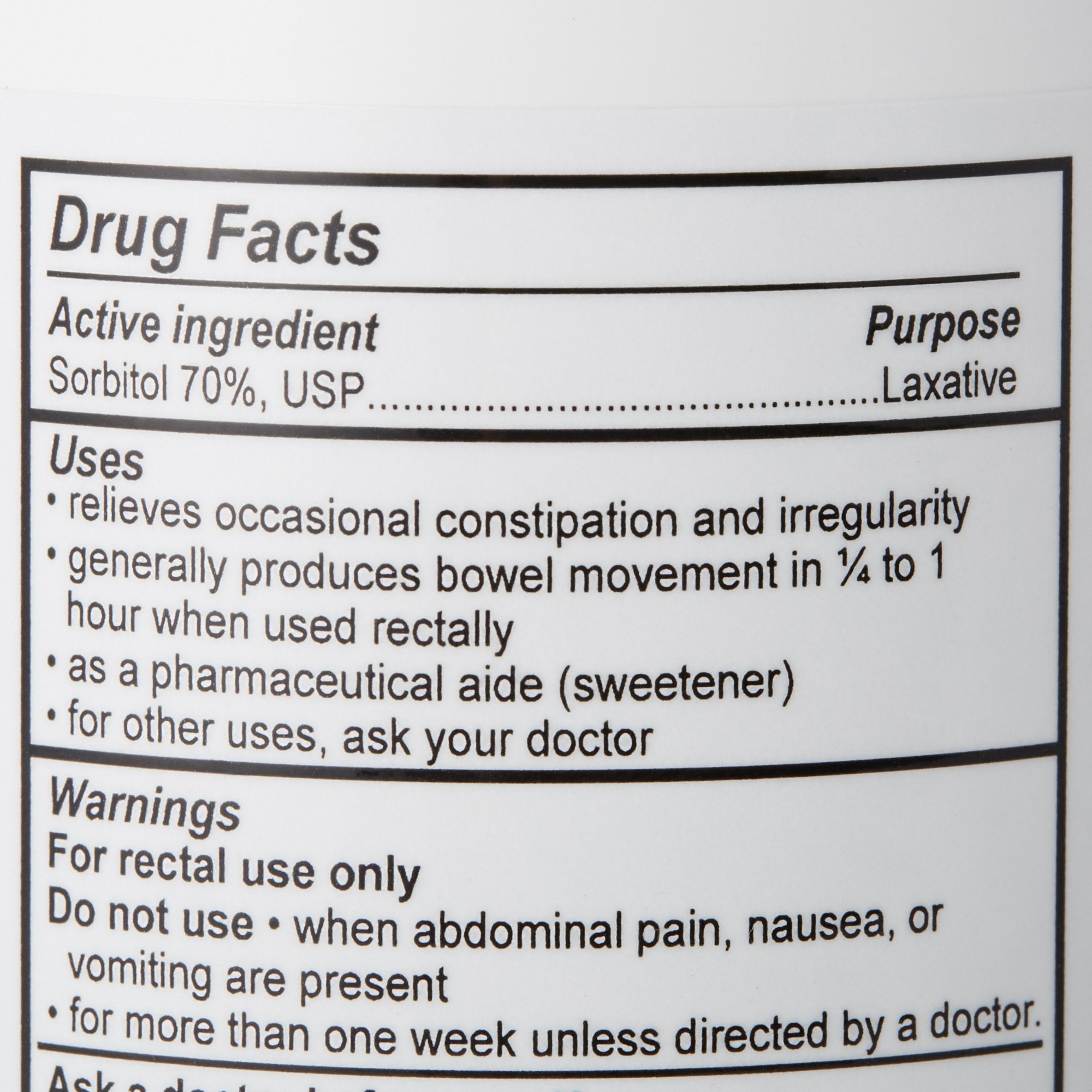 Geri-Care® Sorbitol Diuretic Laxative, 16-ounce bottle (1 Unit)