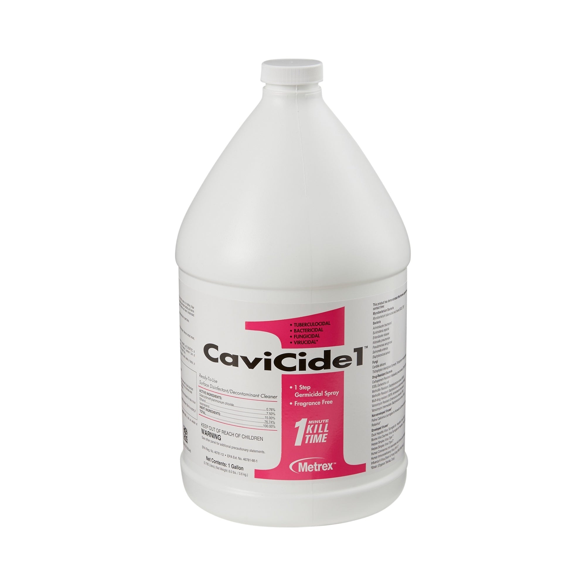 CaviCide1™ Multi-Purpose Disinfectant Cleaner - 1 Gallon, Fragrance-Free