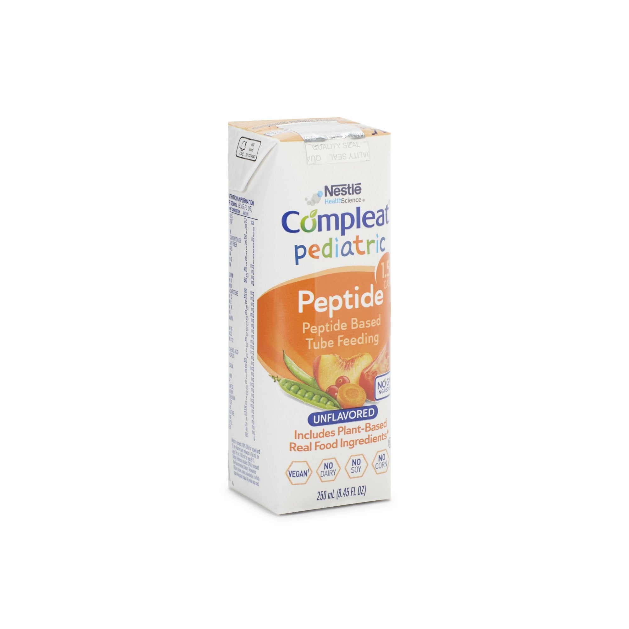 Compleat® Peptide 1.5 Pediatric Oral Supplement / Tube Feeding Formula, 8.45 oz. Carton (24 Units)