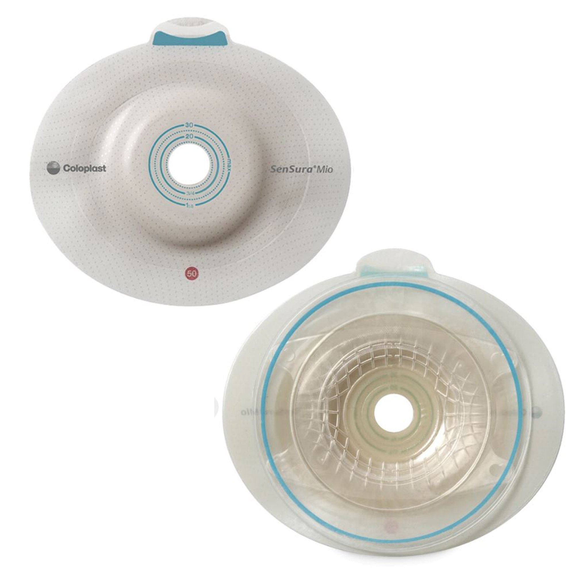 SenSura® Mio Convex Light Click Ostomy Barrier, 15-30 mm. (5 Units)