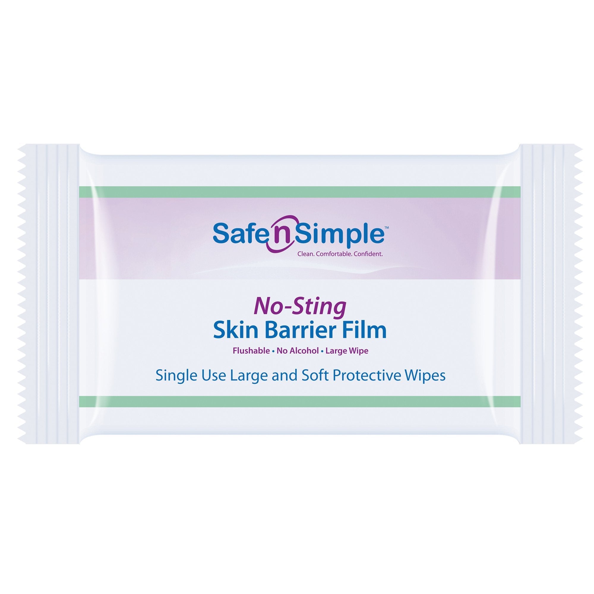 Safe N Simple No-Sting Skin Barrier Wipe (25 Units)