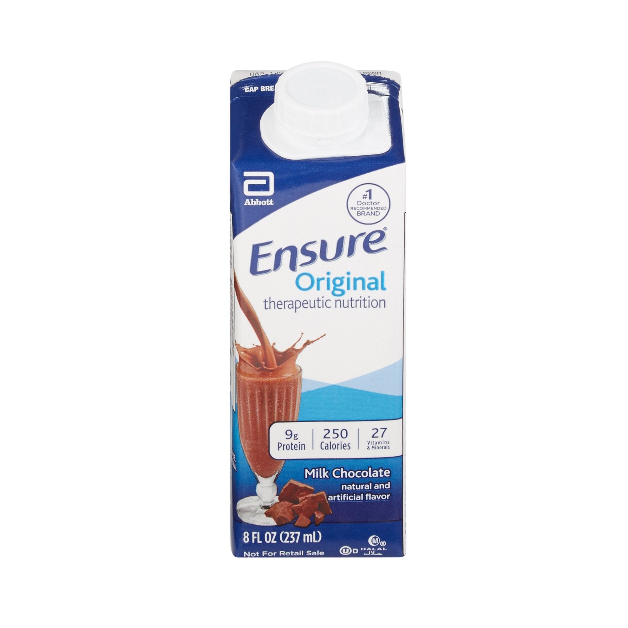 Ensure® Original Chocolate Shake - Nutritional Support 8oz (24 Pack)