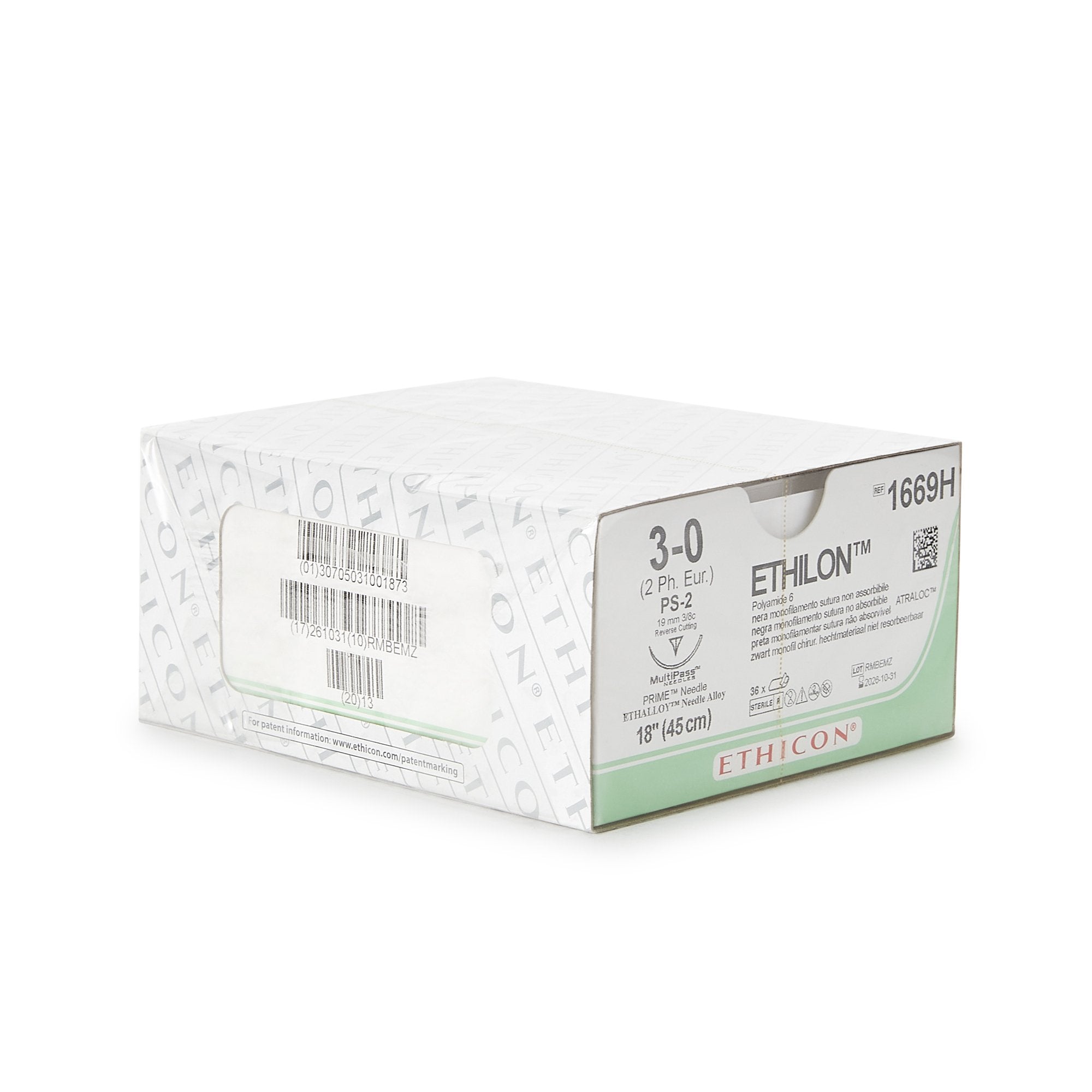 Ethilon™ Suture with Needle (36 Units)