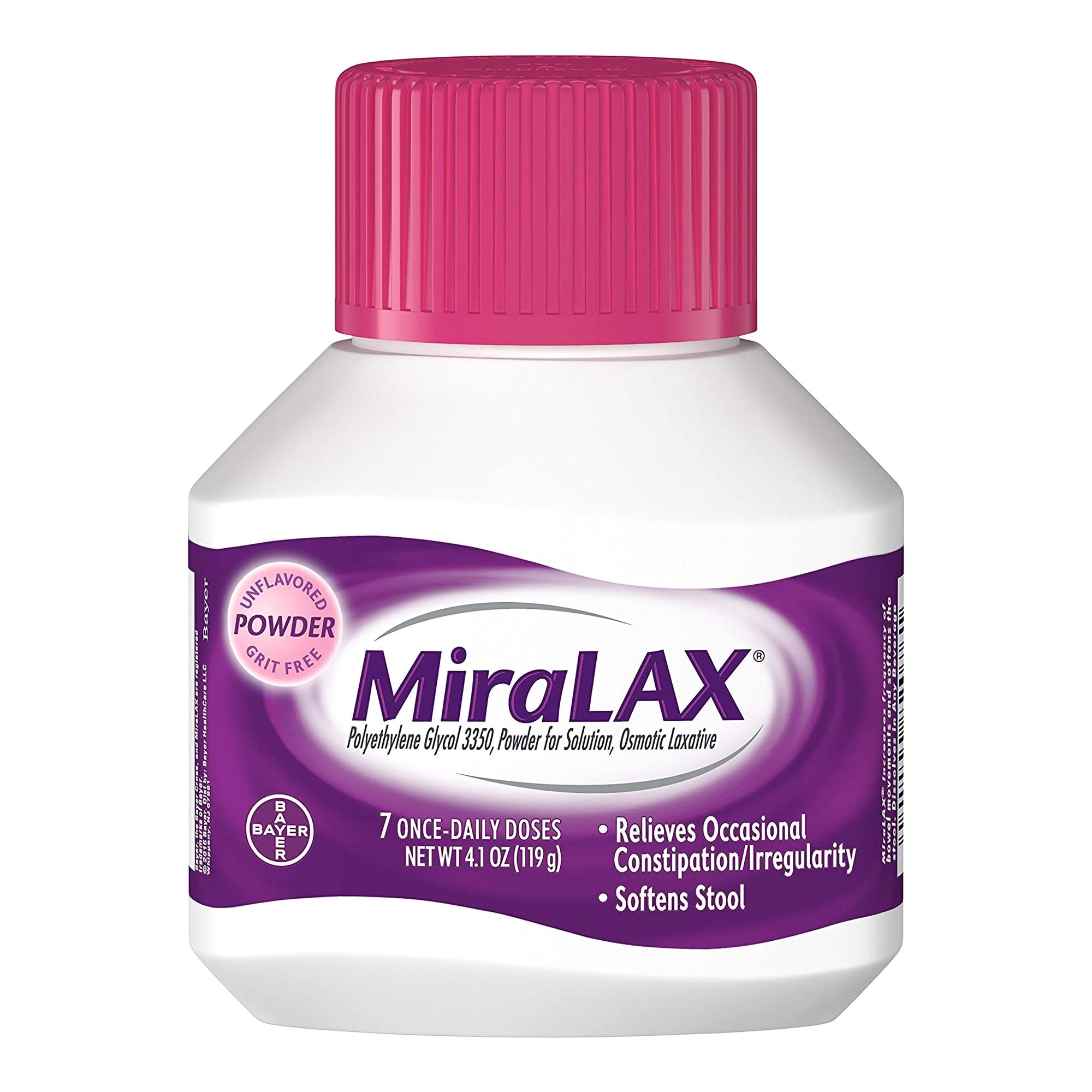 MiraLAX® Polyethylene Glycol 3350 Laxative (1 Unit)