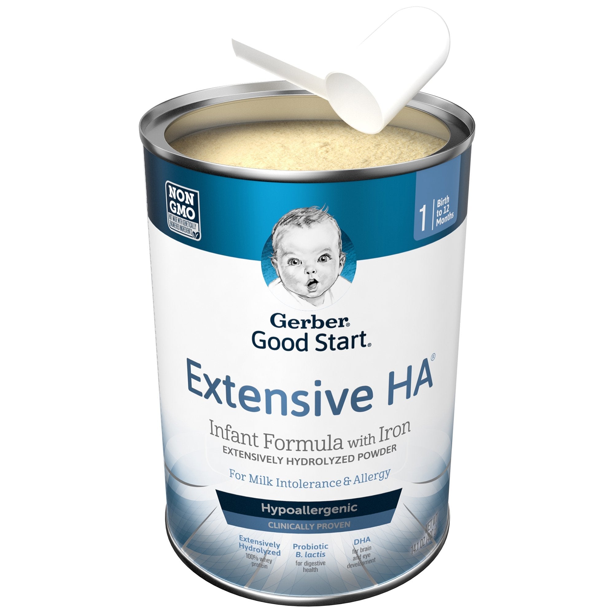 Gerber® Extensive HA™ Powder Infant Formula, 14.1 oz. Can (1 Unit)