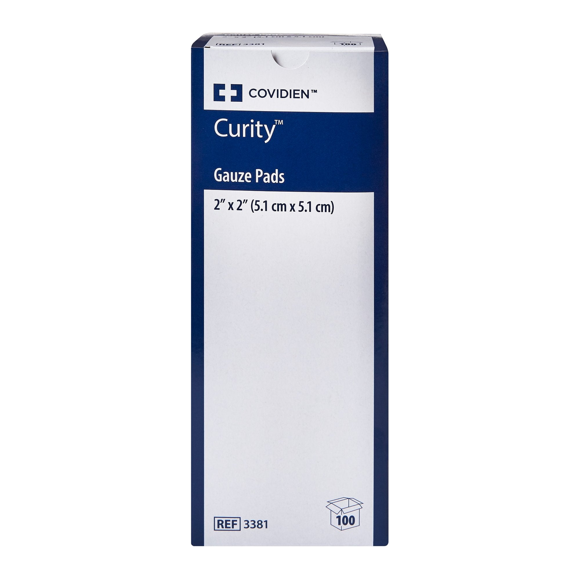 Curity™ Sterile Gauze Sponge, 2 x 2 Inch (100 Units)