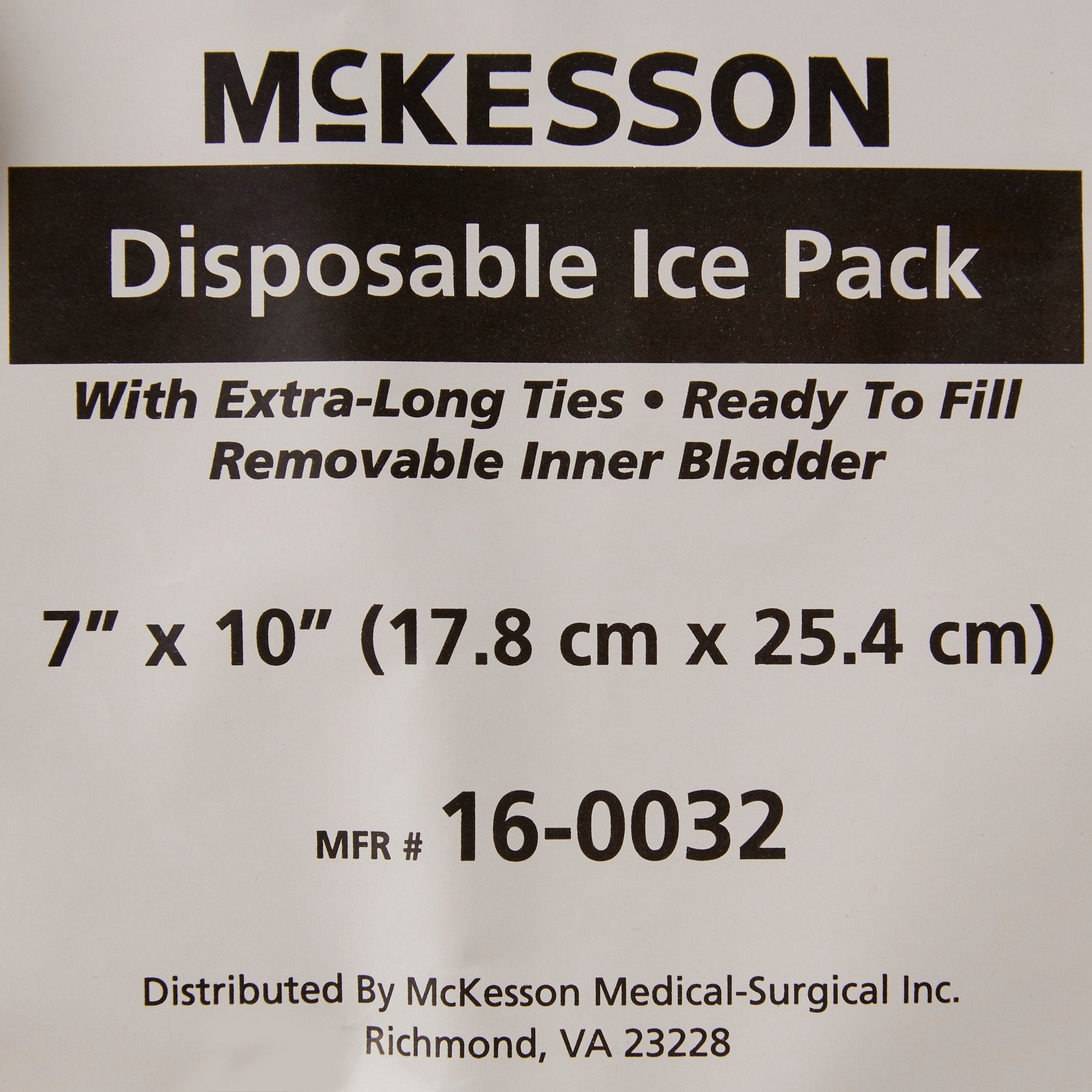 McKesson Ice Bag, 7 x 10 Inch (10 Units)