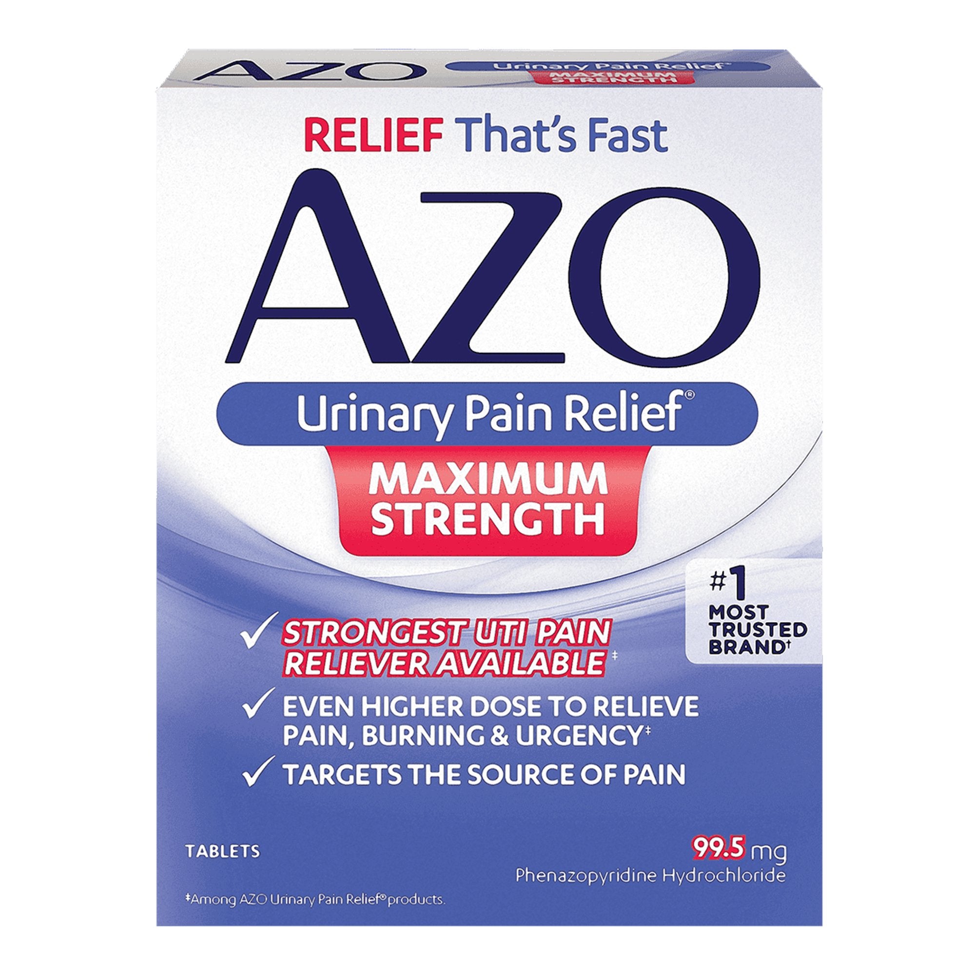 AZO® Maximum Strength Phenazopyridine Urinary Pain Relief (1 Unit)