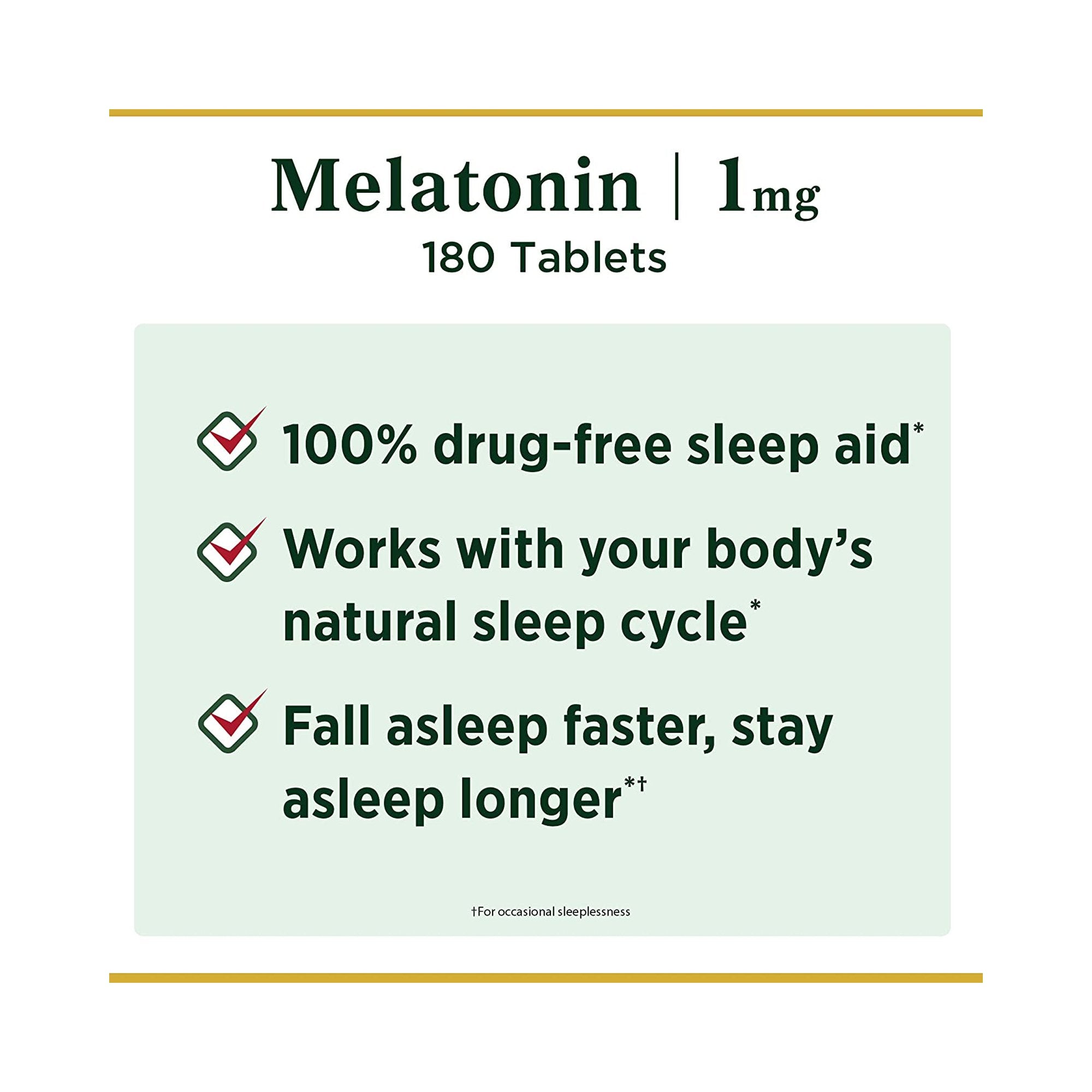 Nature's Bounty® Melatonin Natural Sleep Aid (1 Unit)