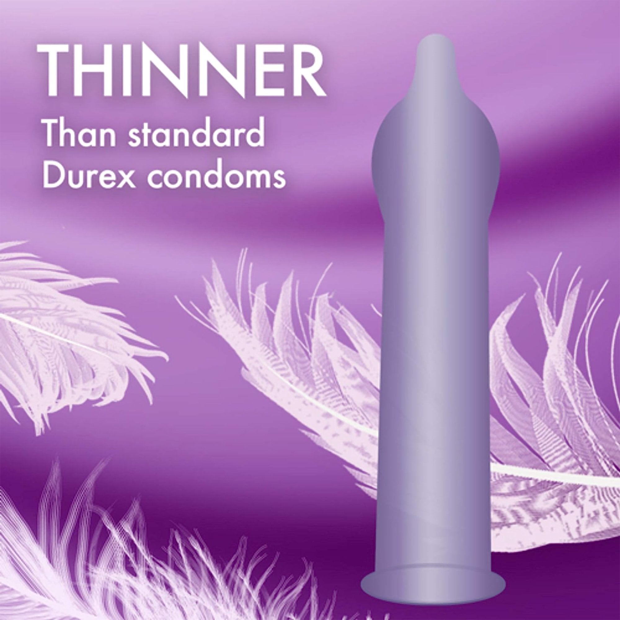 Durex Extra Sensitive Ultra Thin Lubricated Latex Condoms (3 Units)