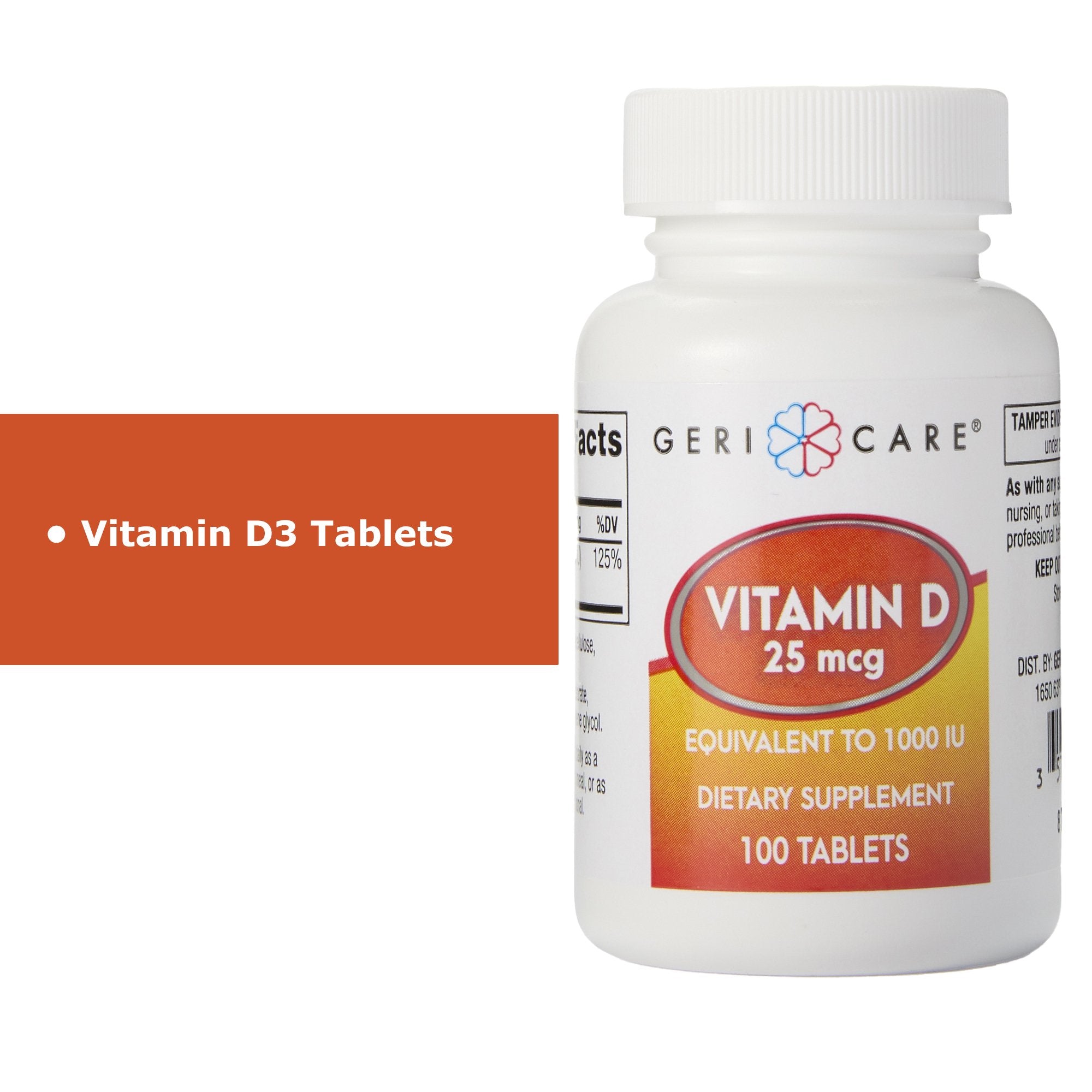 Geri-Care® Vitamin D-3 Supplement (1 Unit)