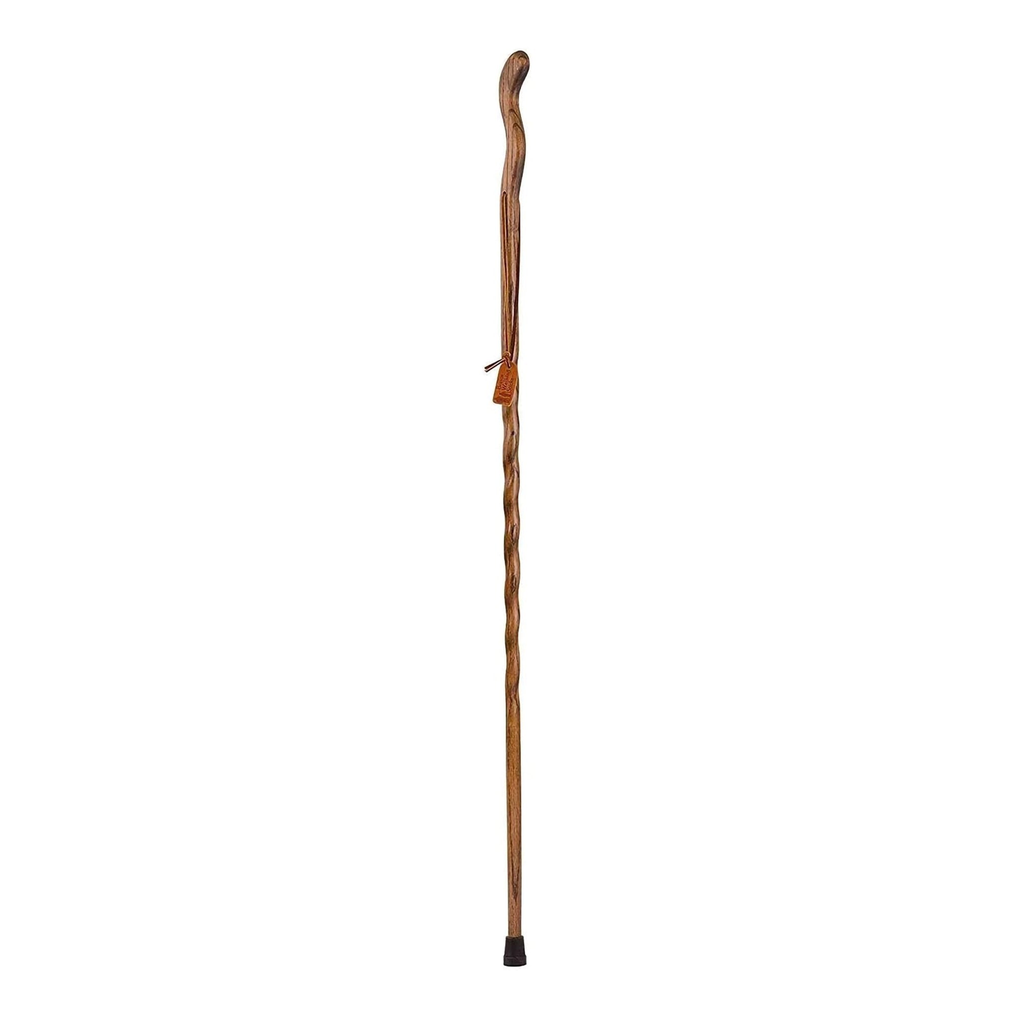 Brazos™ Twisted Oak Ergonomic Fitness Handcrafted Walking Stick, 55-Inch (1 Unit)