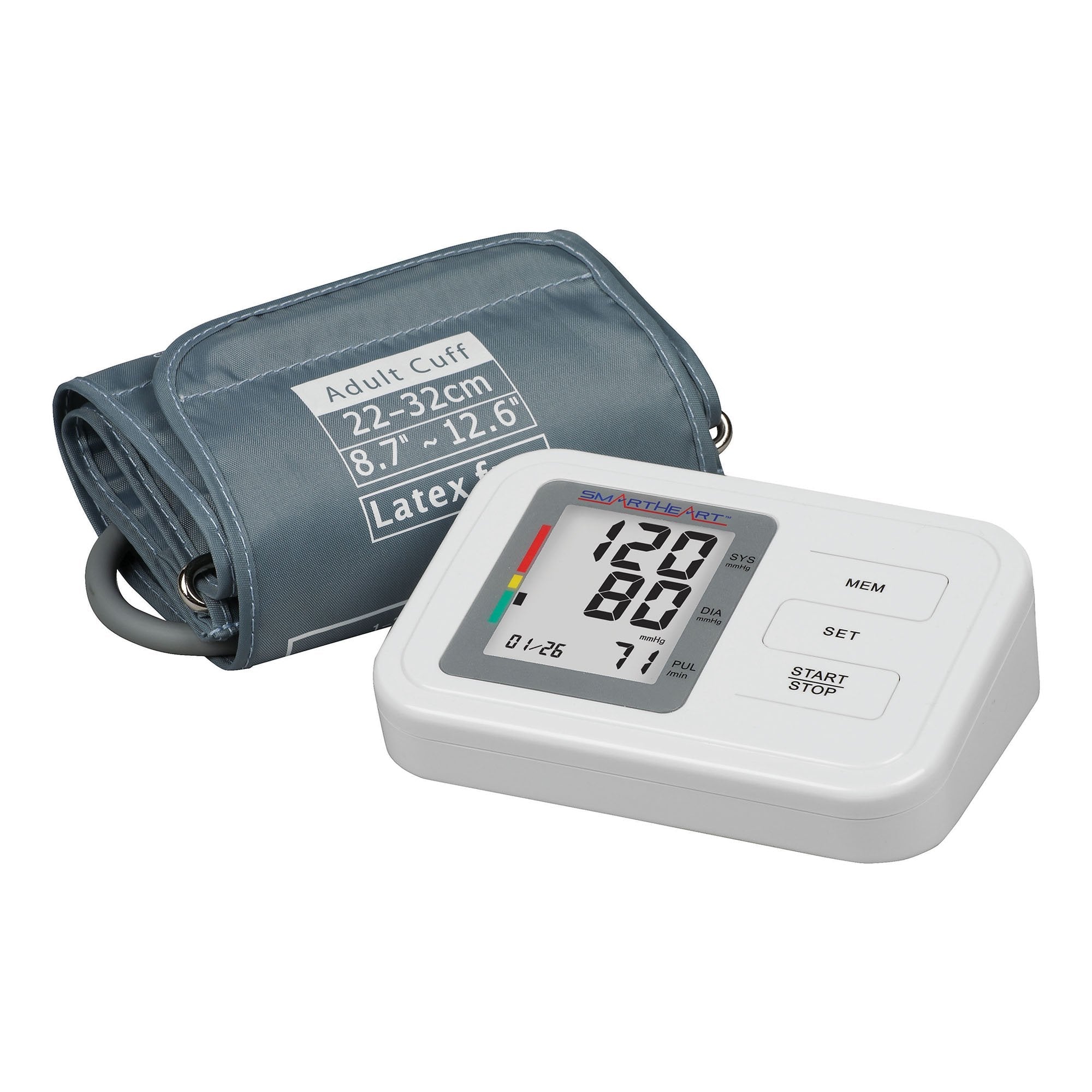 SmartHeart Home Automatic Digital Blood Pressure Monitor (1 Unit)