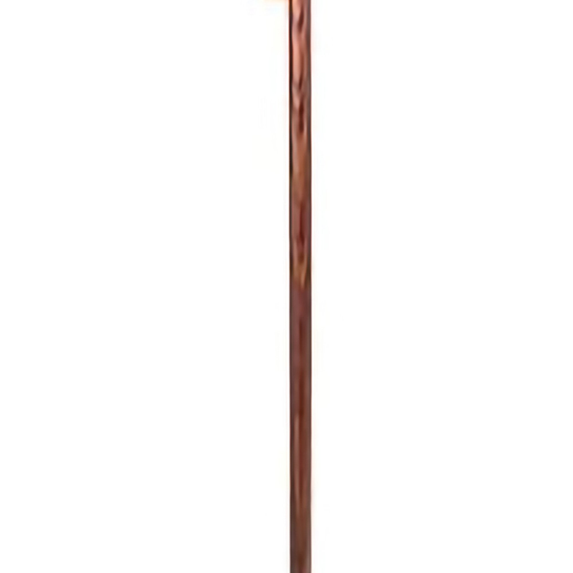 Brazos™ Traditional Straight Pine Handcrafted Walking Stick, 55-Inch, Red (1 Unit)