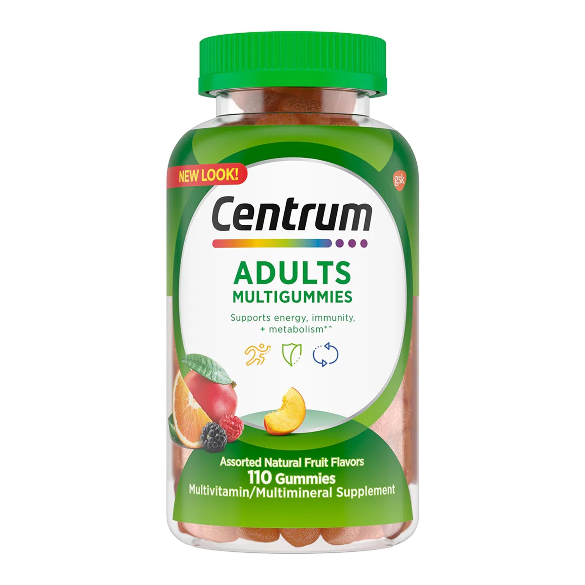 Centrum MultiGummies Adults Assorted Natural Fruit Flavors (1 Unit)