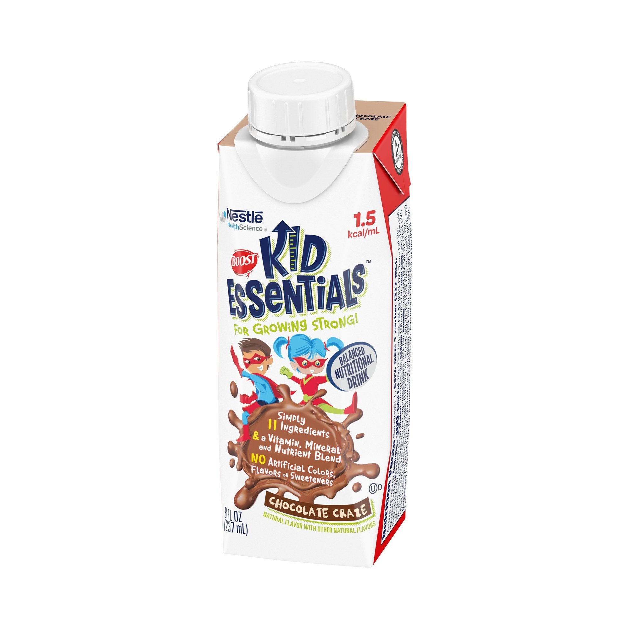 Boost® Kid Essentials™ 1.5 Chocolate Oral Supplement, 8 oz. Carton (24 Units)